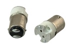 Rebaydo 2pcs BA15D male to GX4.0 or GU4.0 female Converter Adapter