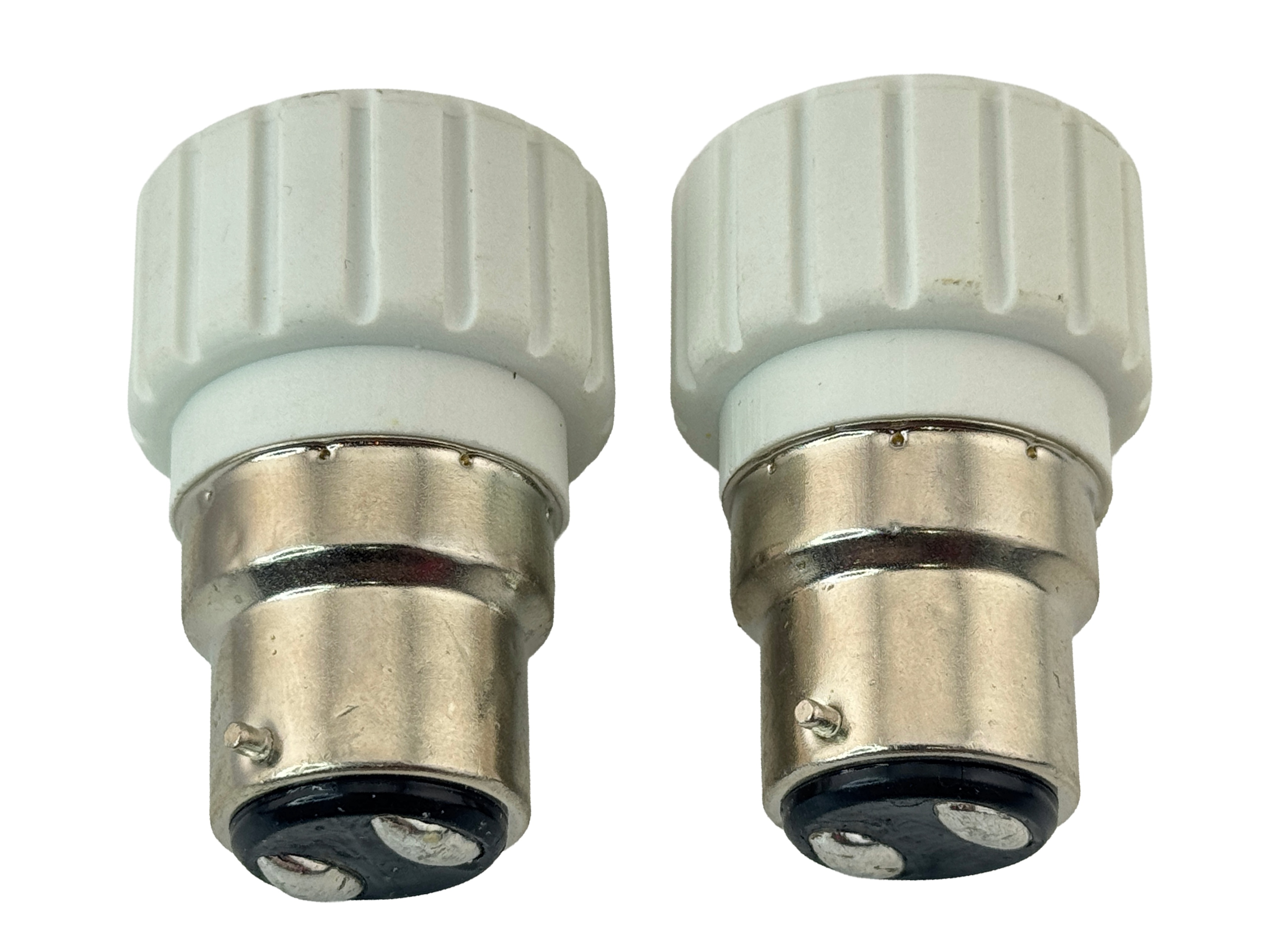 Rebaydo 2pcs B22 male to GU10 female Adapter Converter Socket