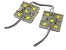 Rebaydo 2pcs LED Module 5 SMD 5050 12 VDC 1.2 Watt IP65