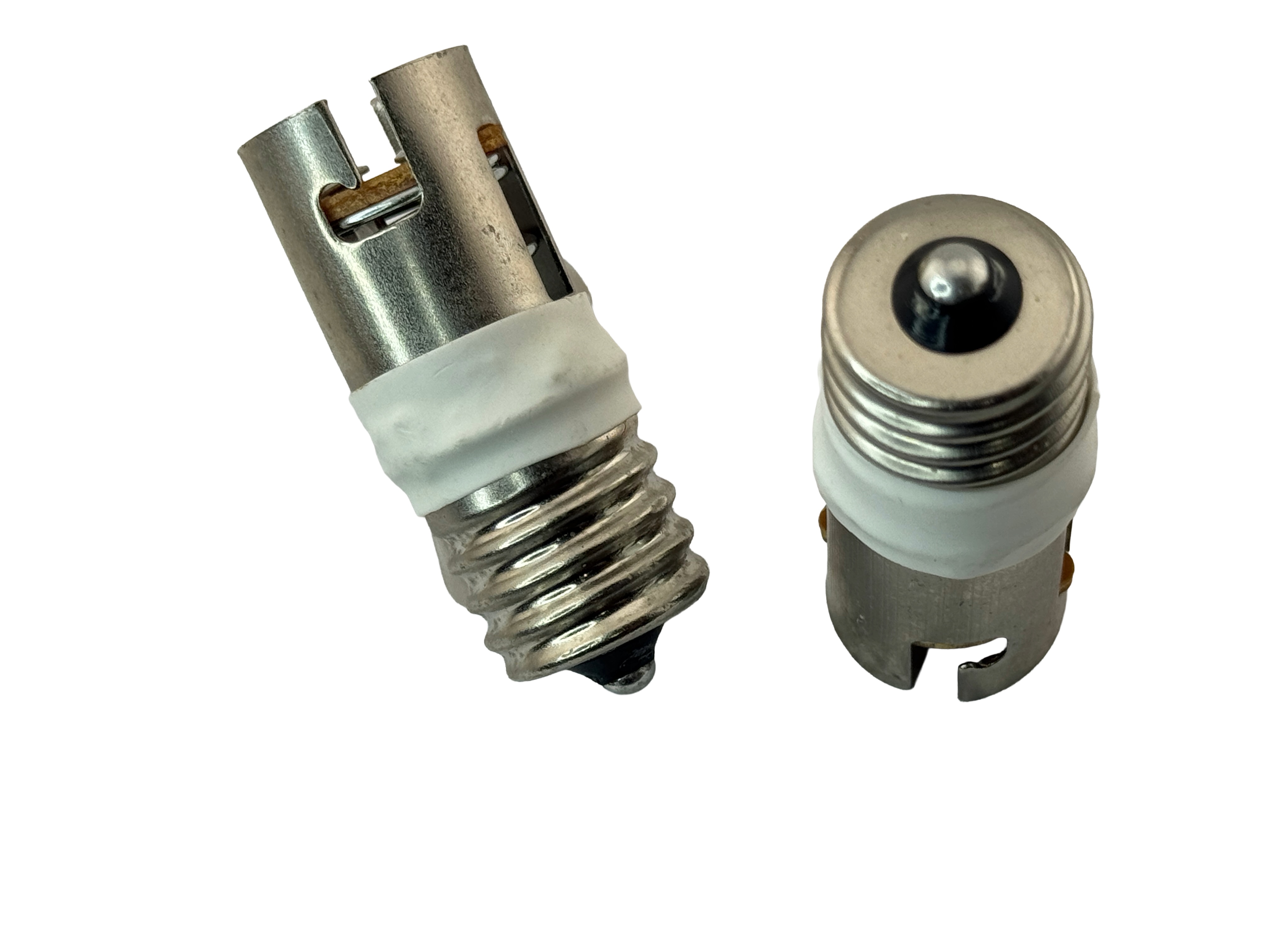 Rebaydo 2pcs E17 male to BA15D Converter Adapter