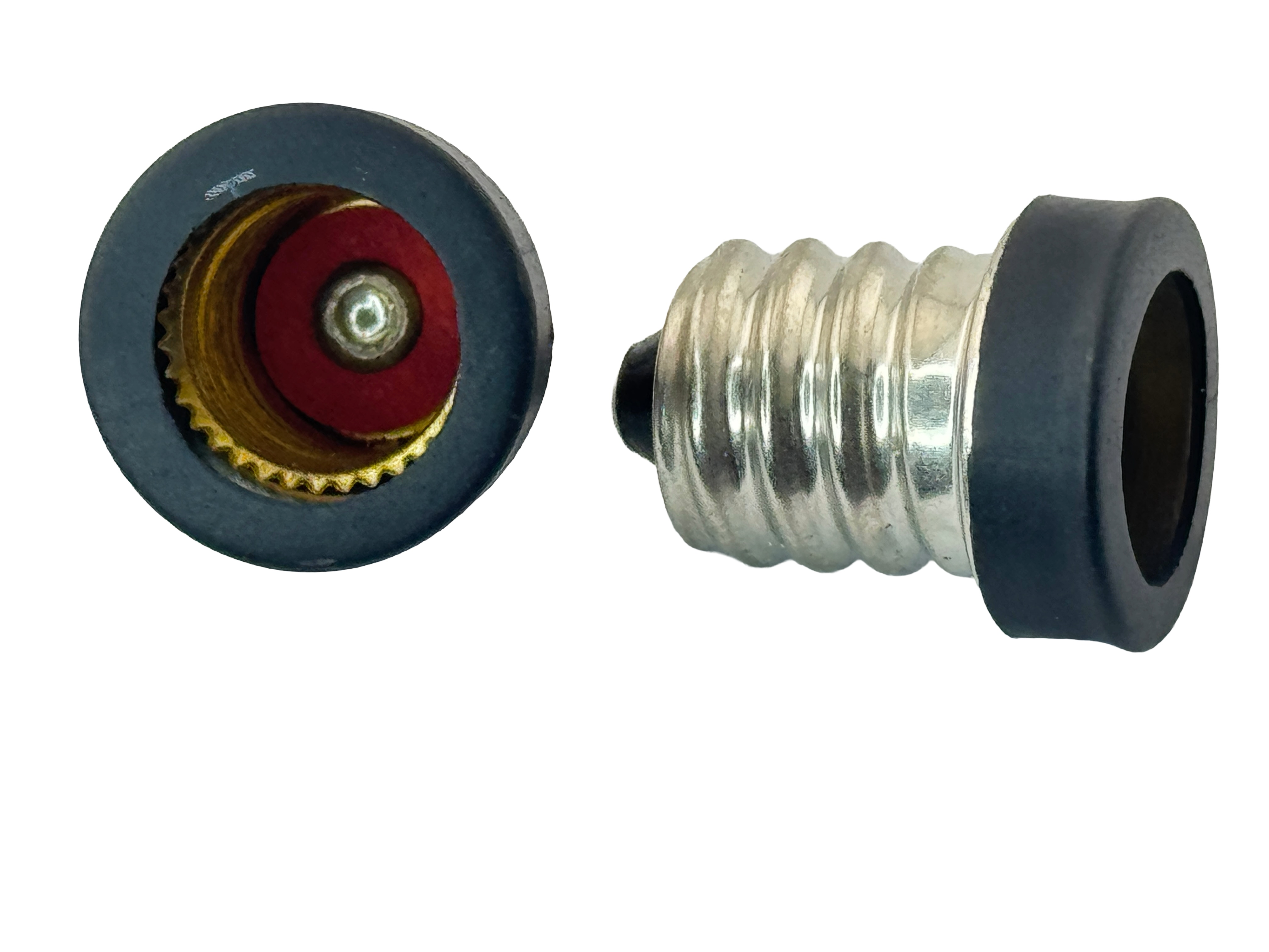 Rebaydo 2pcs E12 male to E10 female Converter