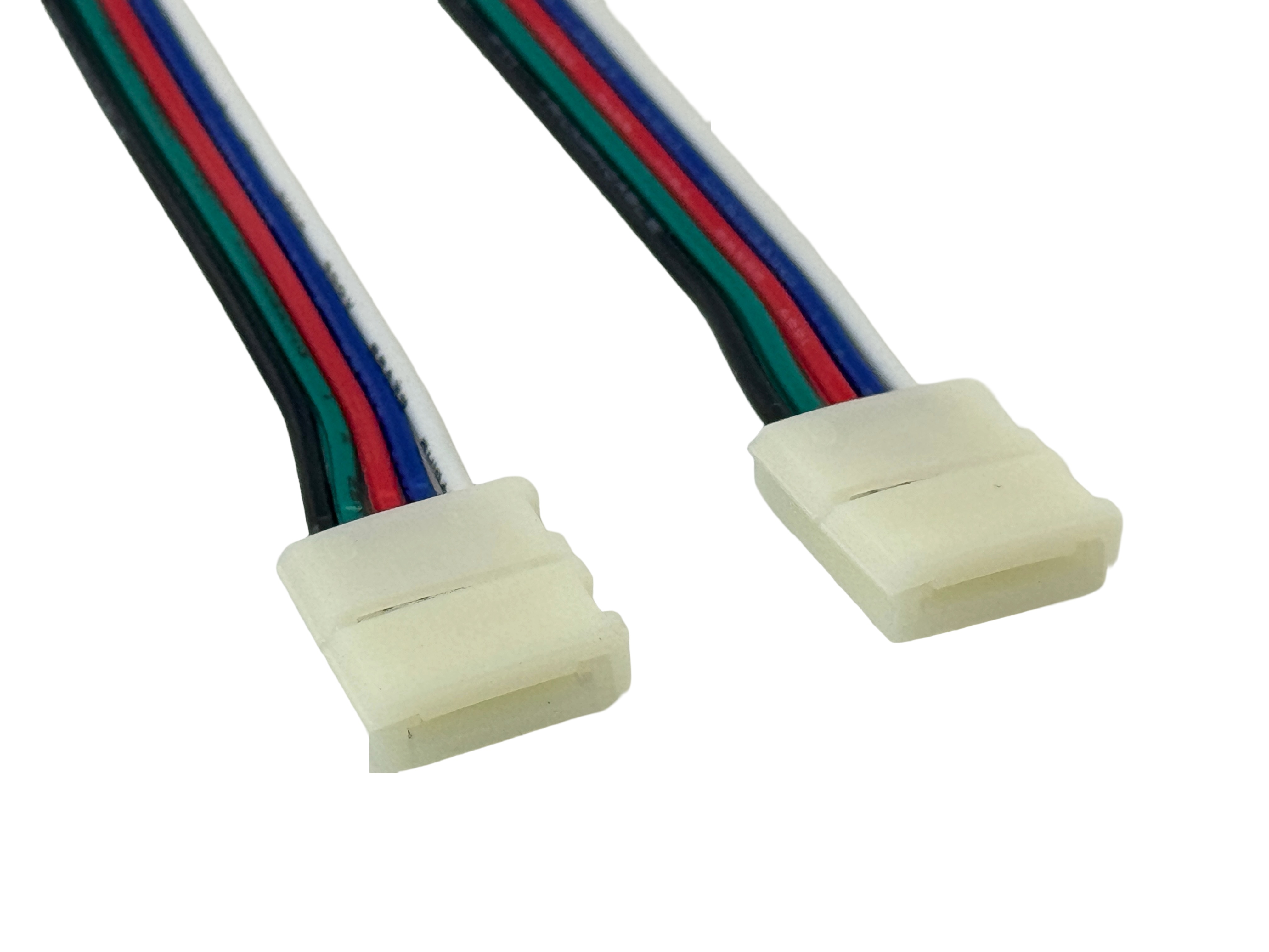 Rebaydo 2pcs Interlink-able 10mm 5 Conductor Solder Less To Wires