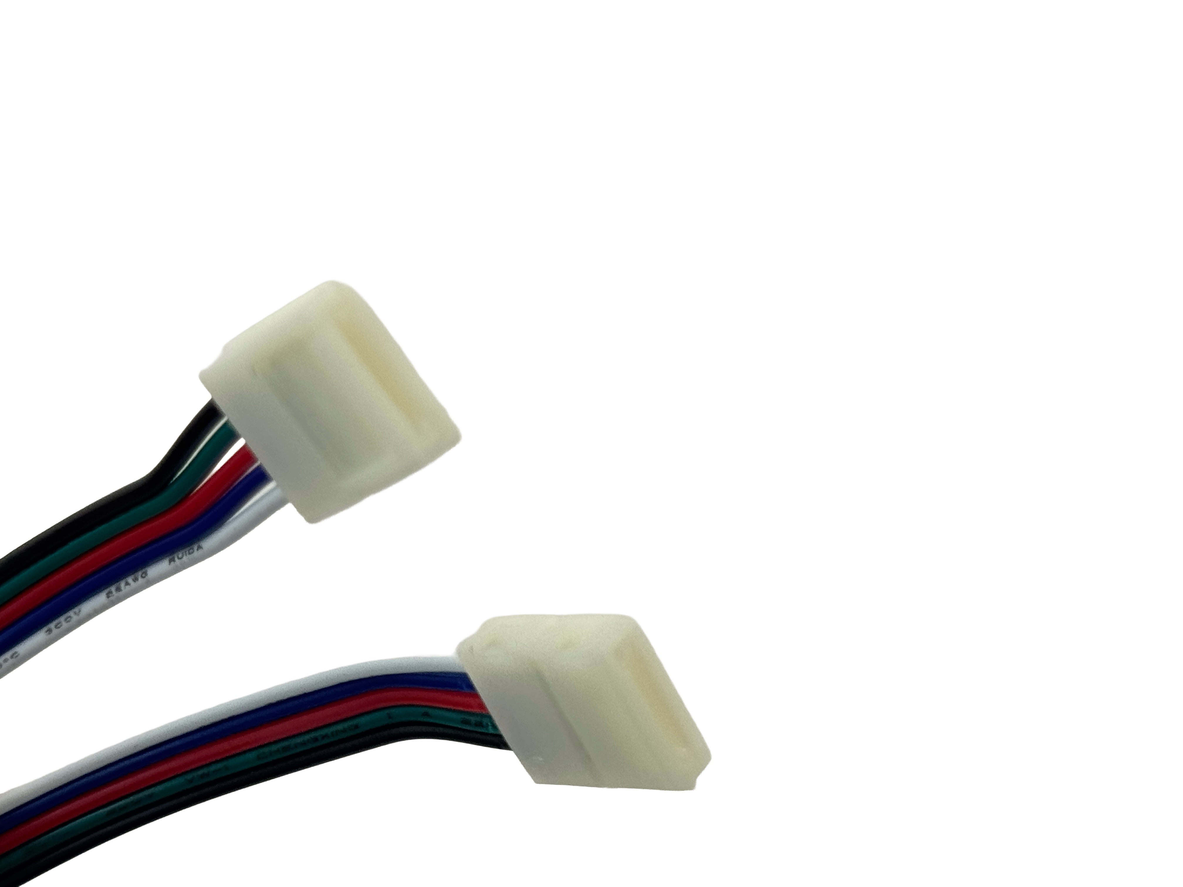 Rebaydo 2pcs Interlink-able 10mm 5 Conductor Solder Less To Wires