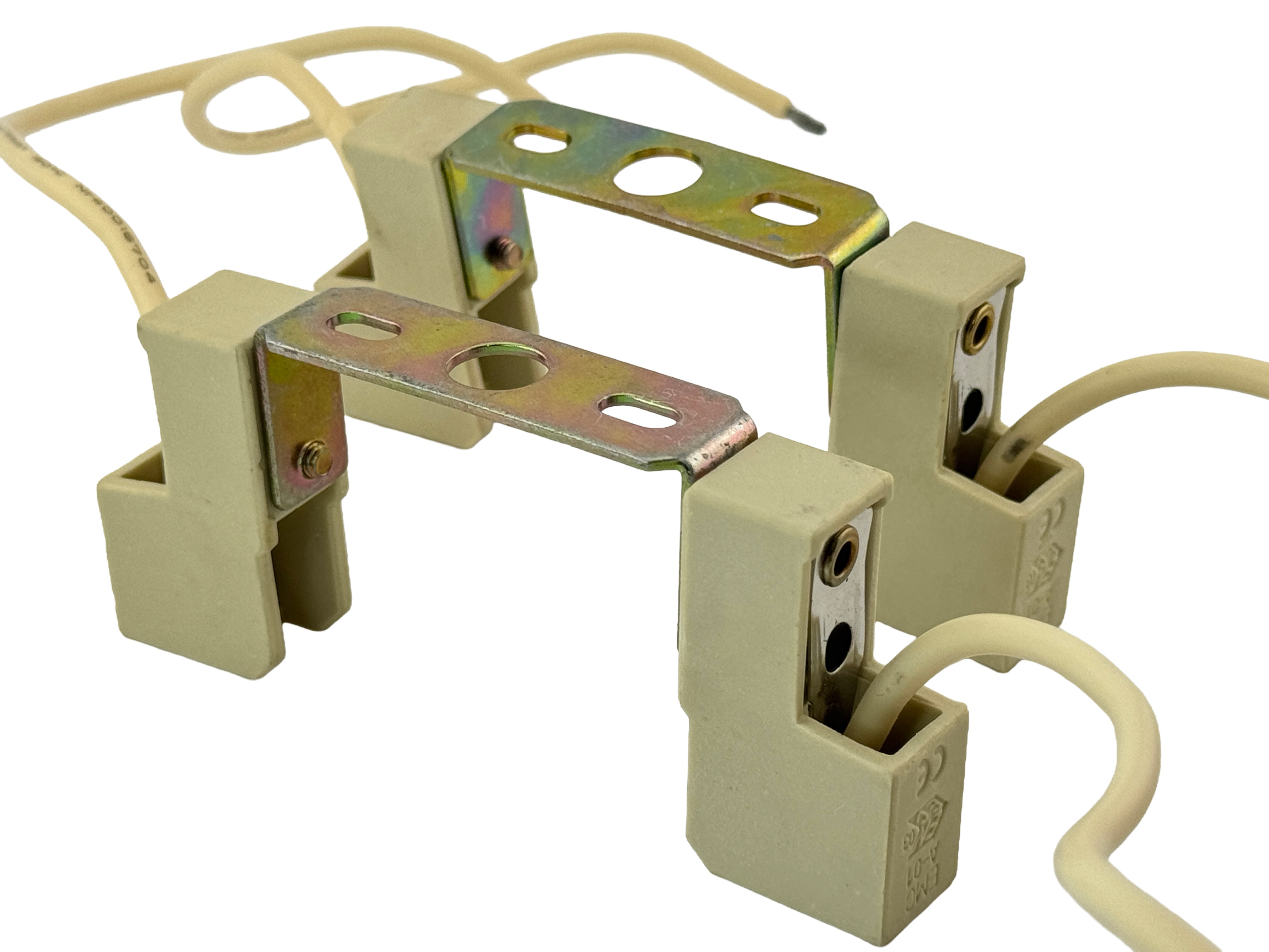 Rebaydo 2pcs R7S female 78mm socket with wires