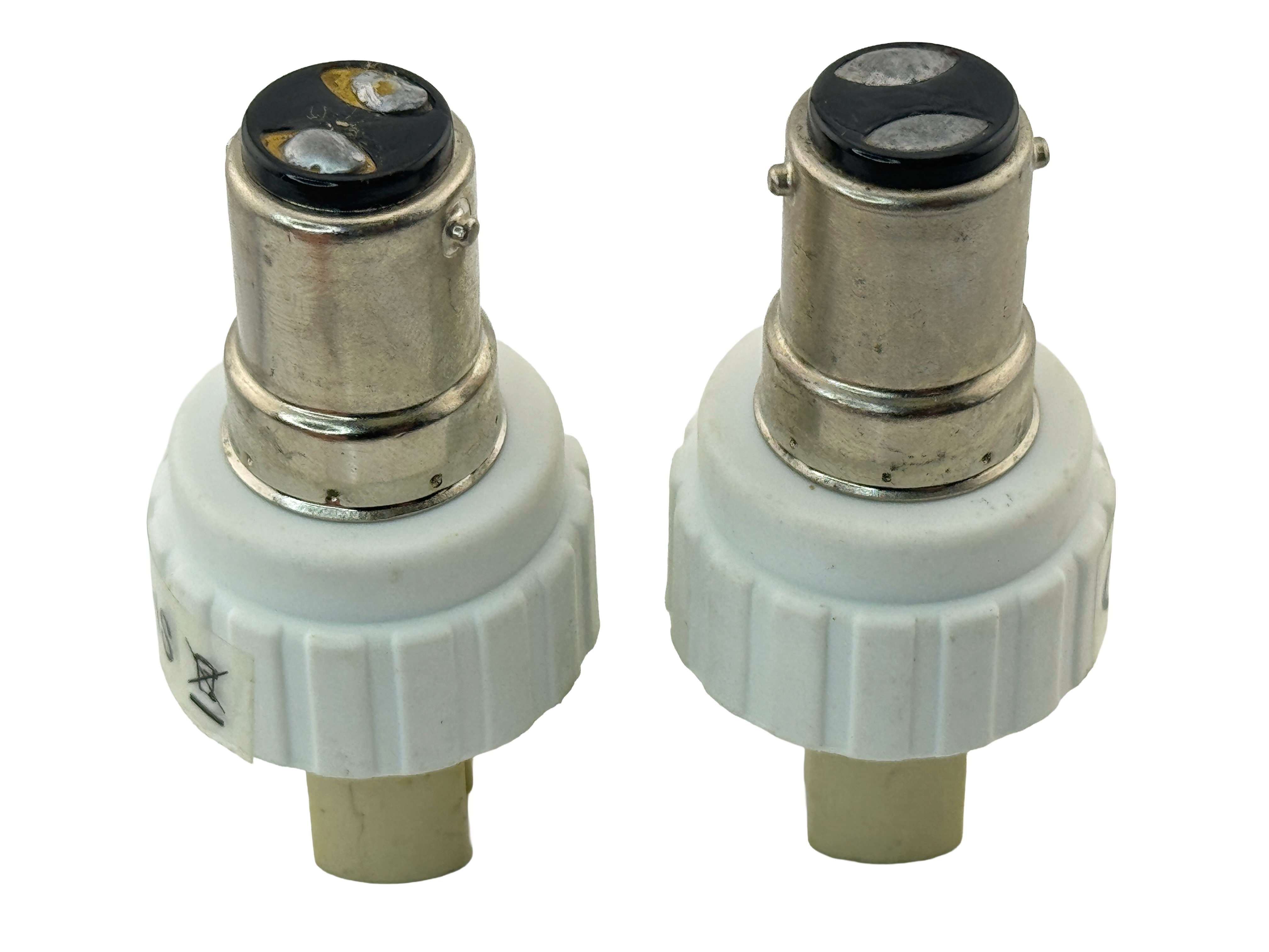 Rebaydo 2pcs BA15D Male to G9 Female Converter Adapter