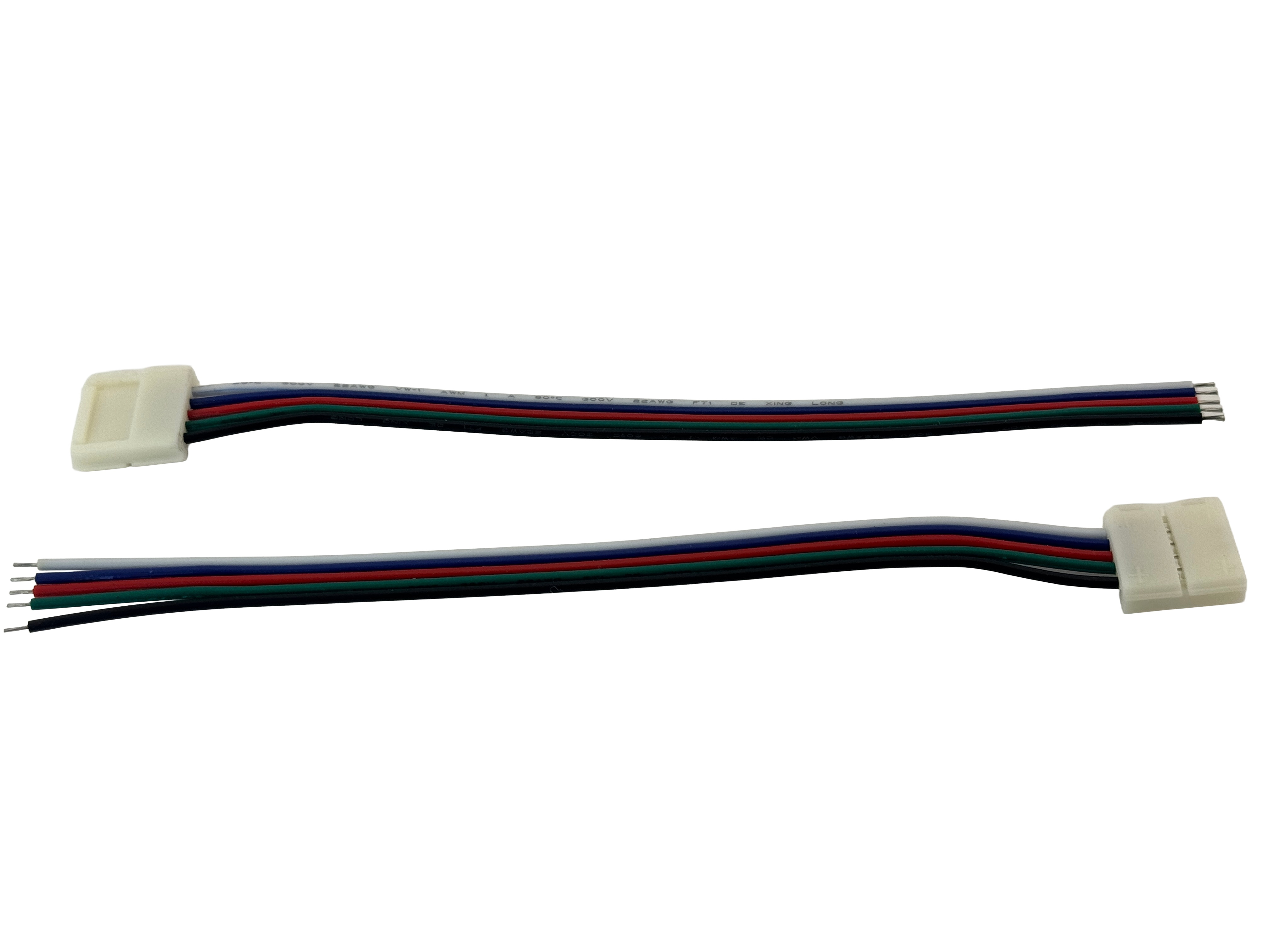 Rebaydo 2pcs Interlink-able 12 mm 5 Conductor Solder Less  to Wires	