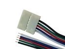 Rebaydo 2pcs Interlink-able 12 mm 5 Conductor Solder Less  to Wires	