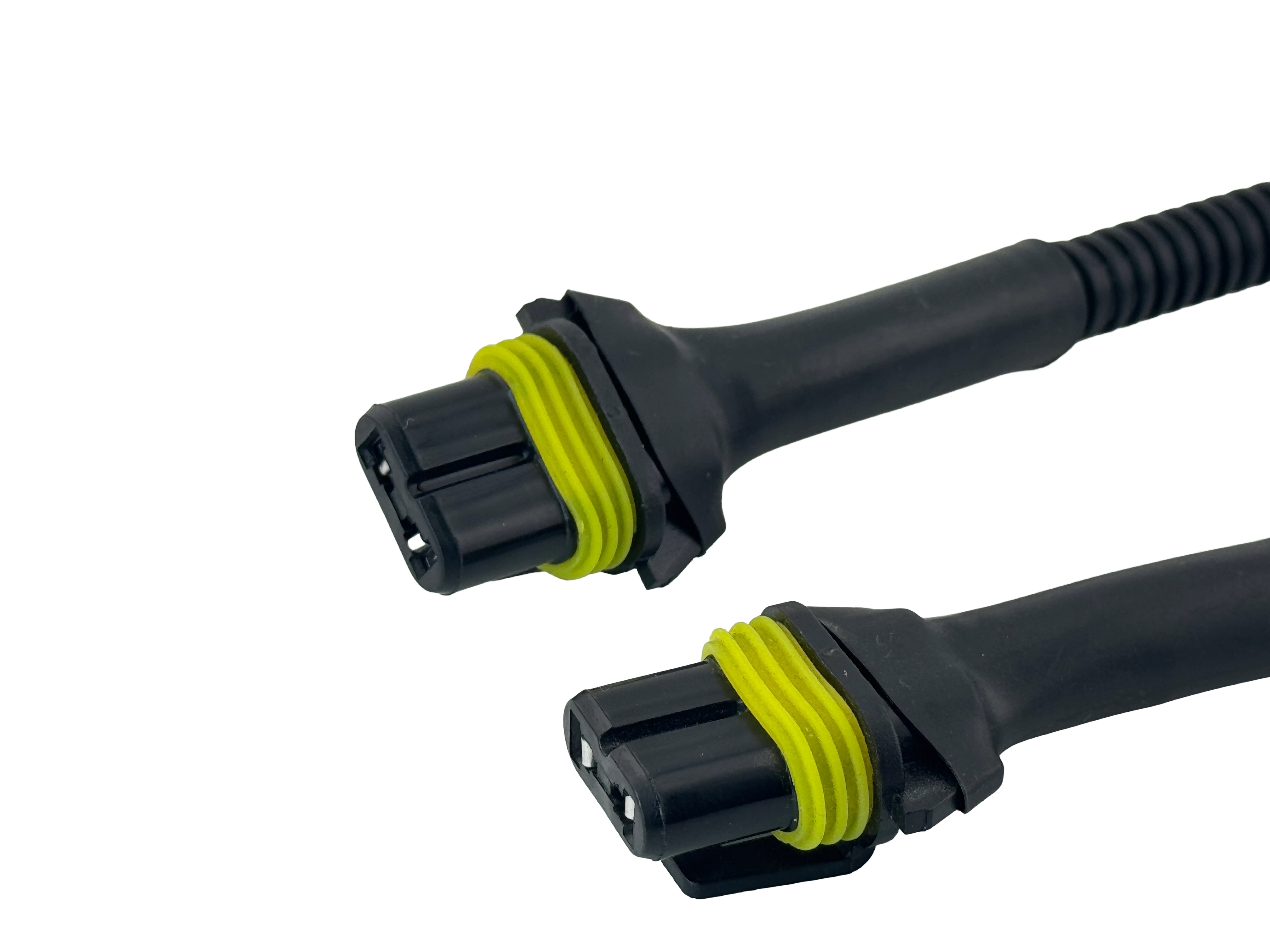 Rebaydo 2pcs 9006 female to H11 male Waterproof Harness Converter