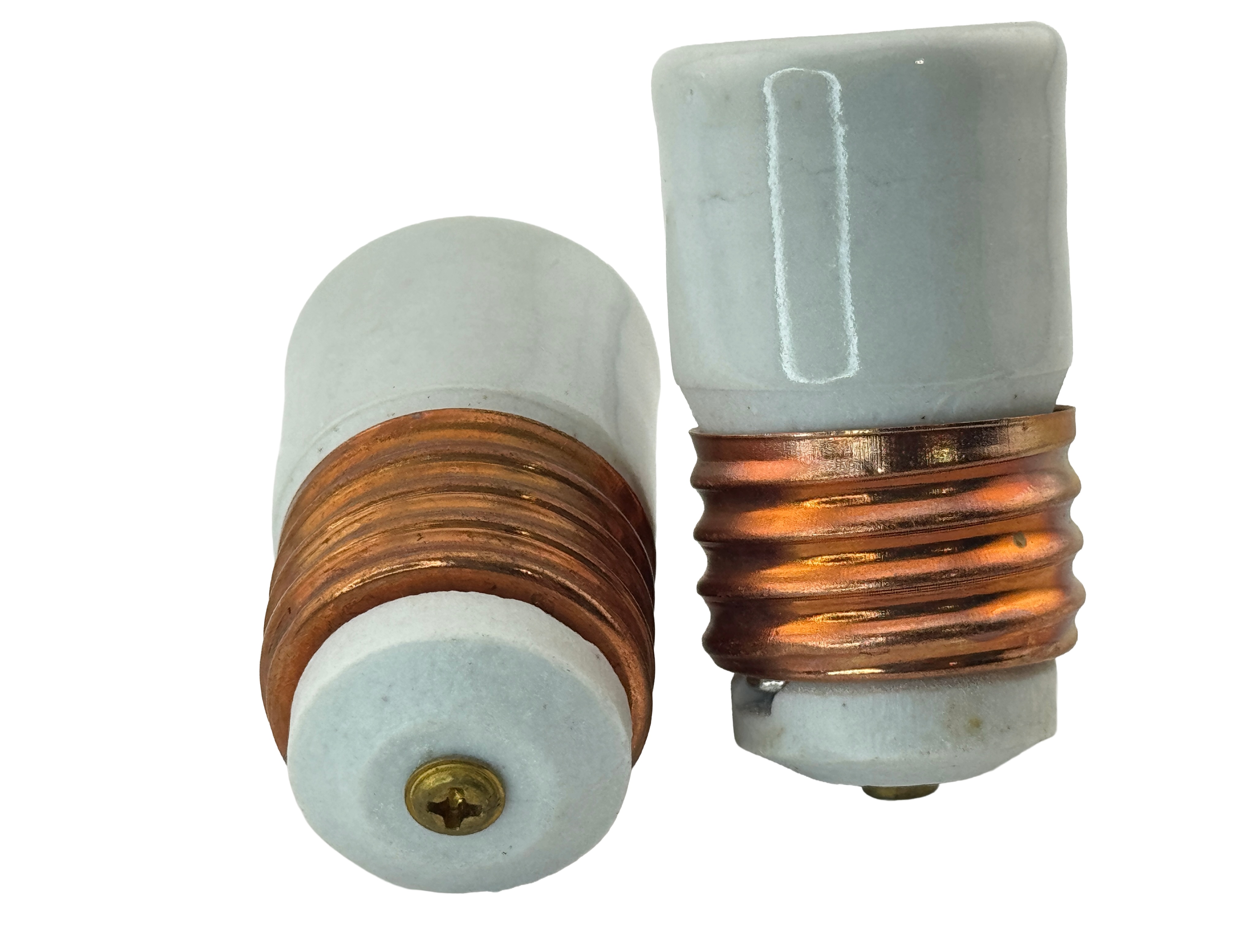 Rebaydo 2pcs E26/E27 male to E17 female Ceramic Converter