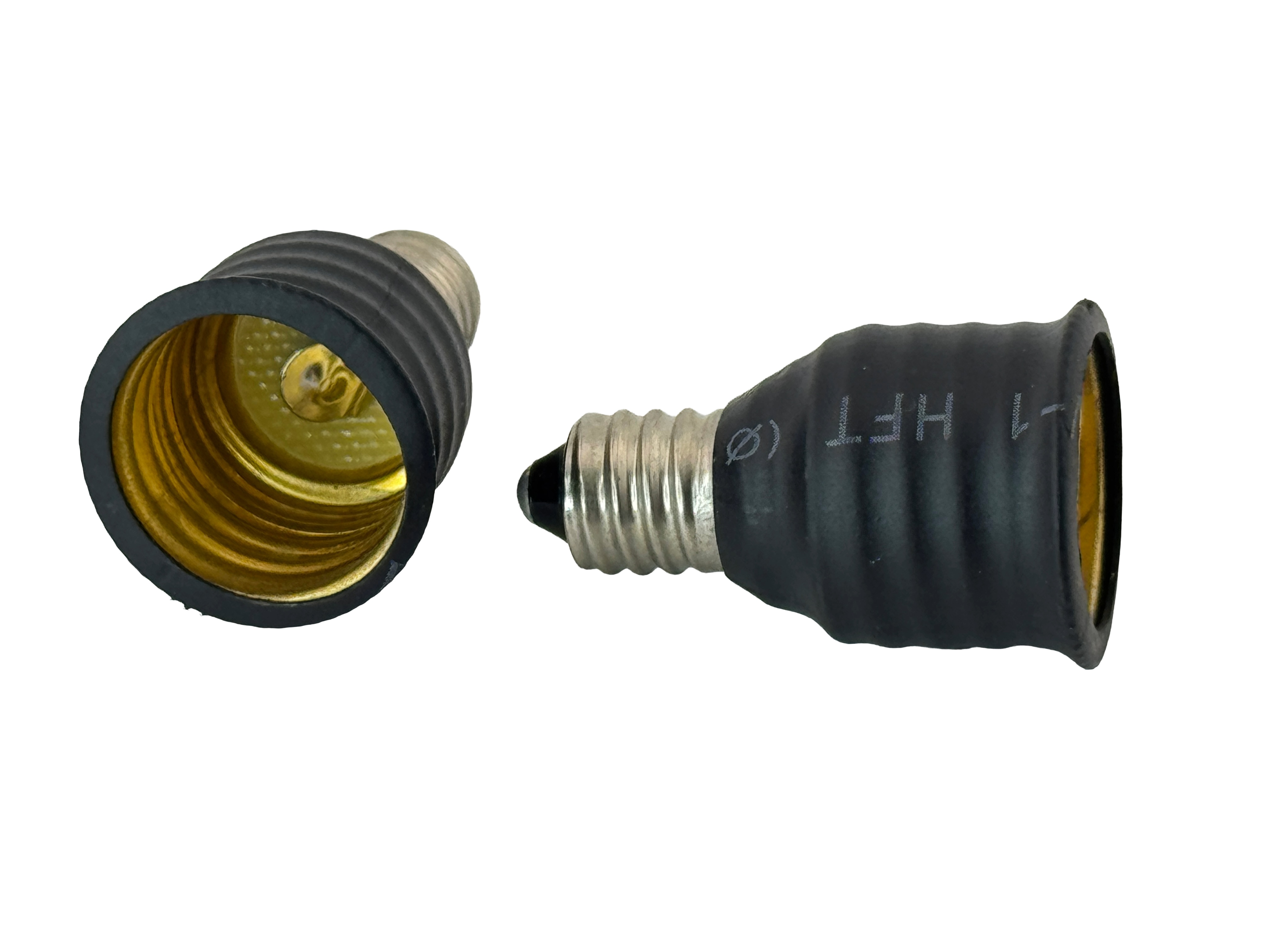 Rebaydo 2pcs E10 male to E17 female Converter