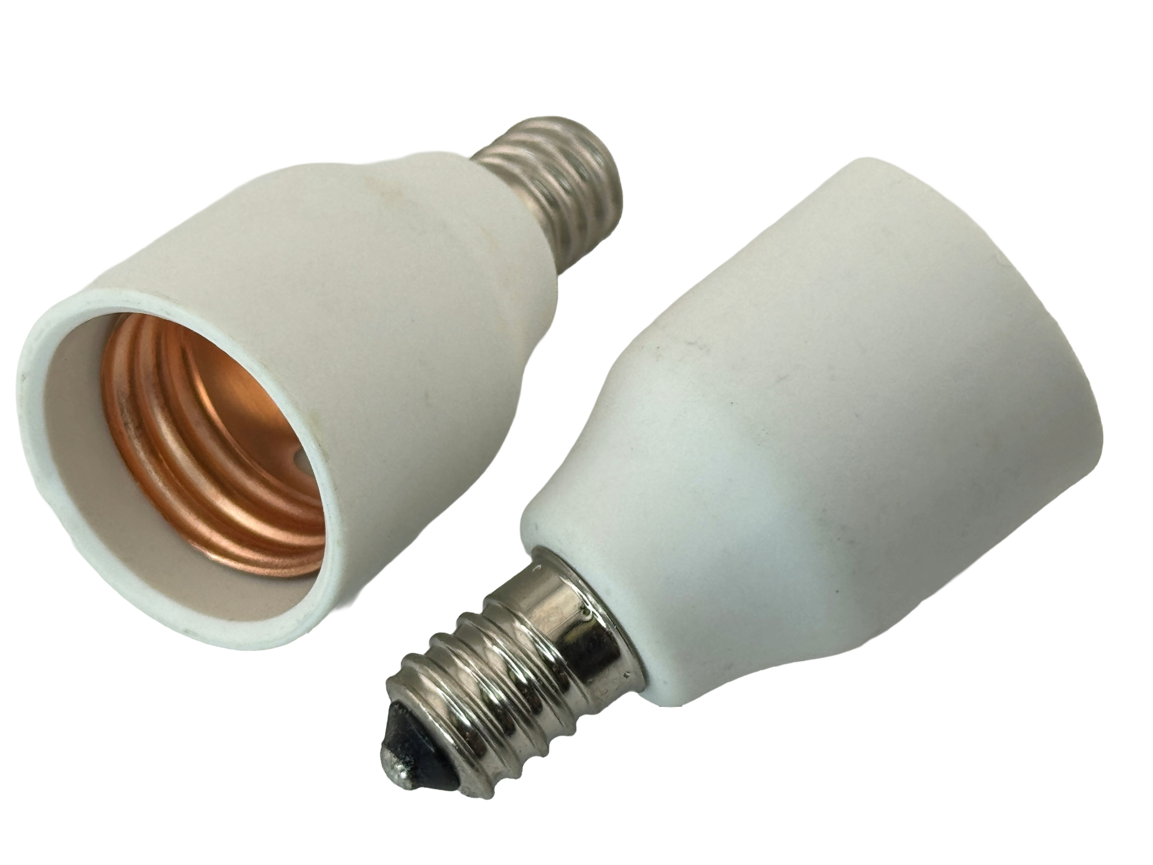 Rebaydo 2pcs E14 male to E26 female Ceramic Converter