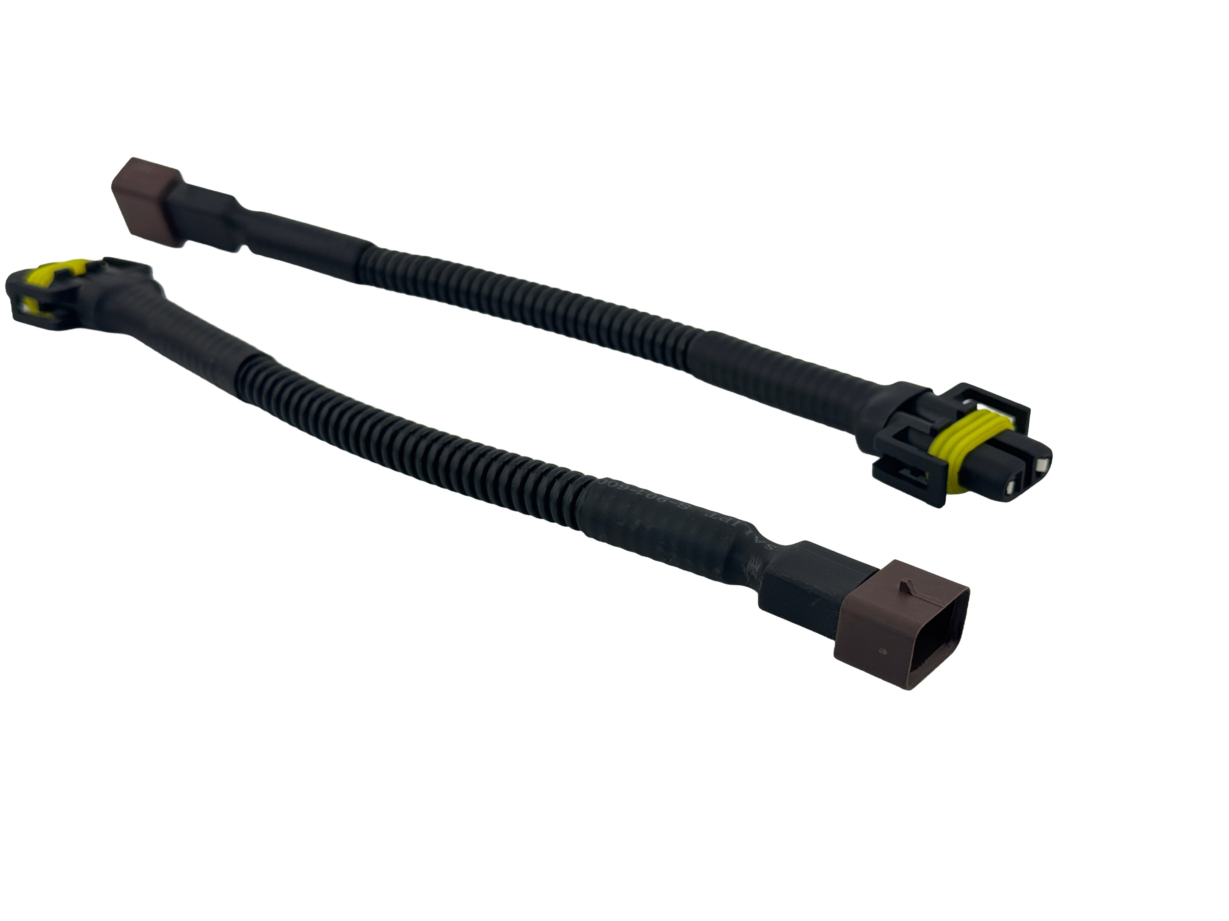 Rebaydo 2pcs H11 female to H1 male Waterproof Harness Converter