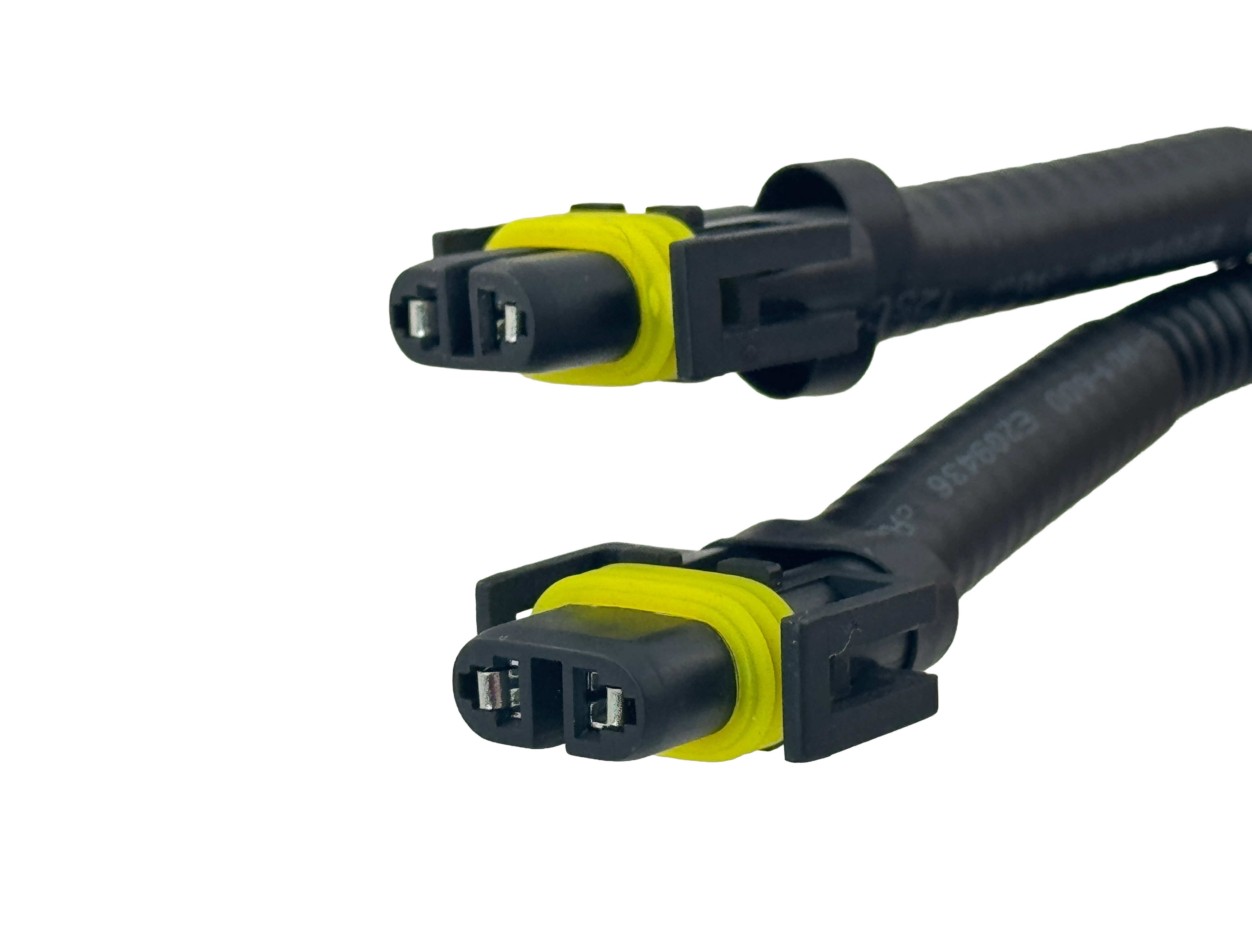 Rebaydo 2pcs H11 female to H1 male Waterproof Harness Converter