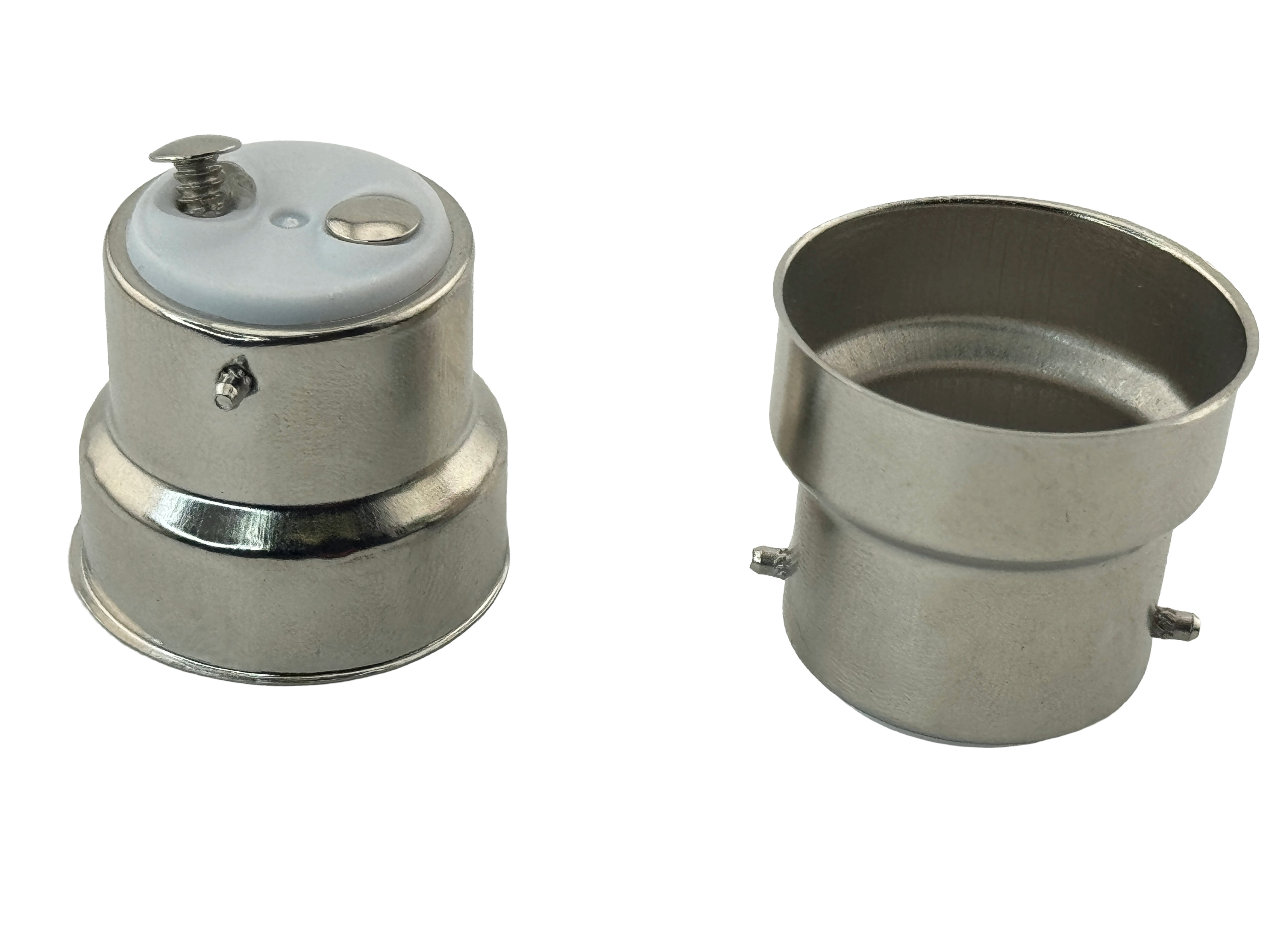 B22 Male Iron Solder Less Cap product 76444