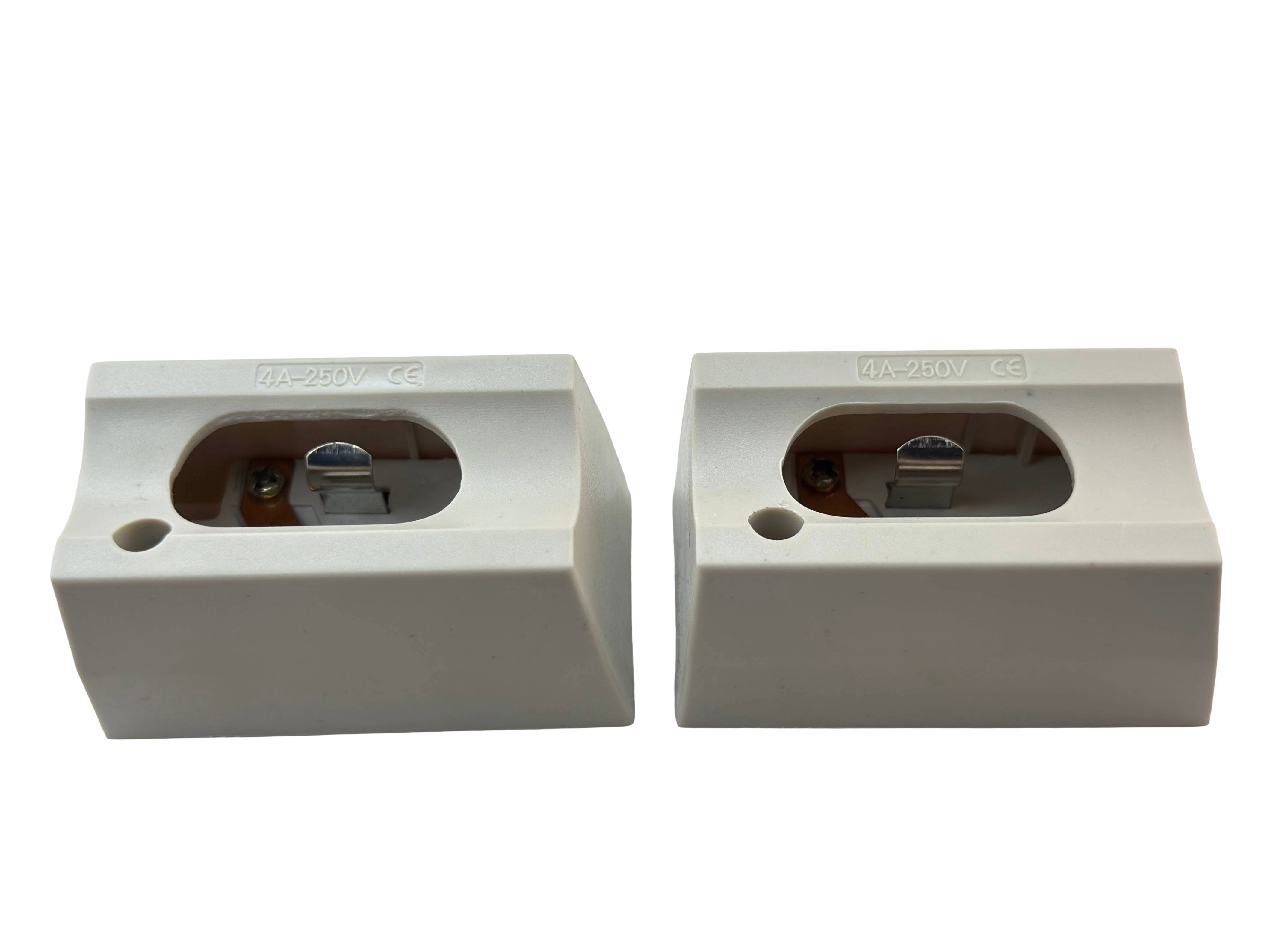 S14D Female socket, surface mount. CE and Rohs listed. Great for cabinets, display case.