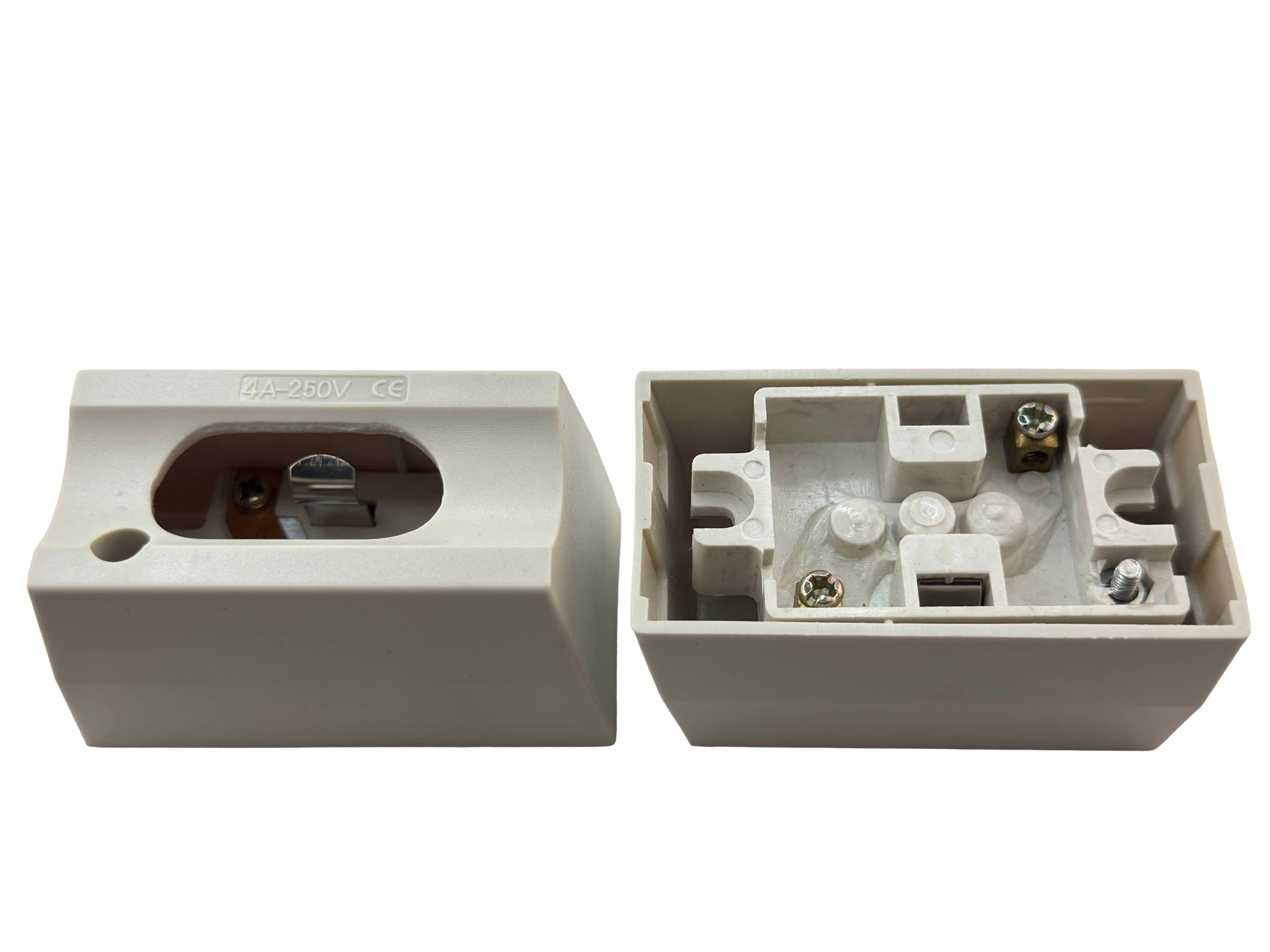 S14D Female socket, surface mount. CE and Rohs listed. Great for cabinets, display case.