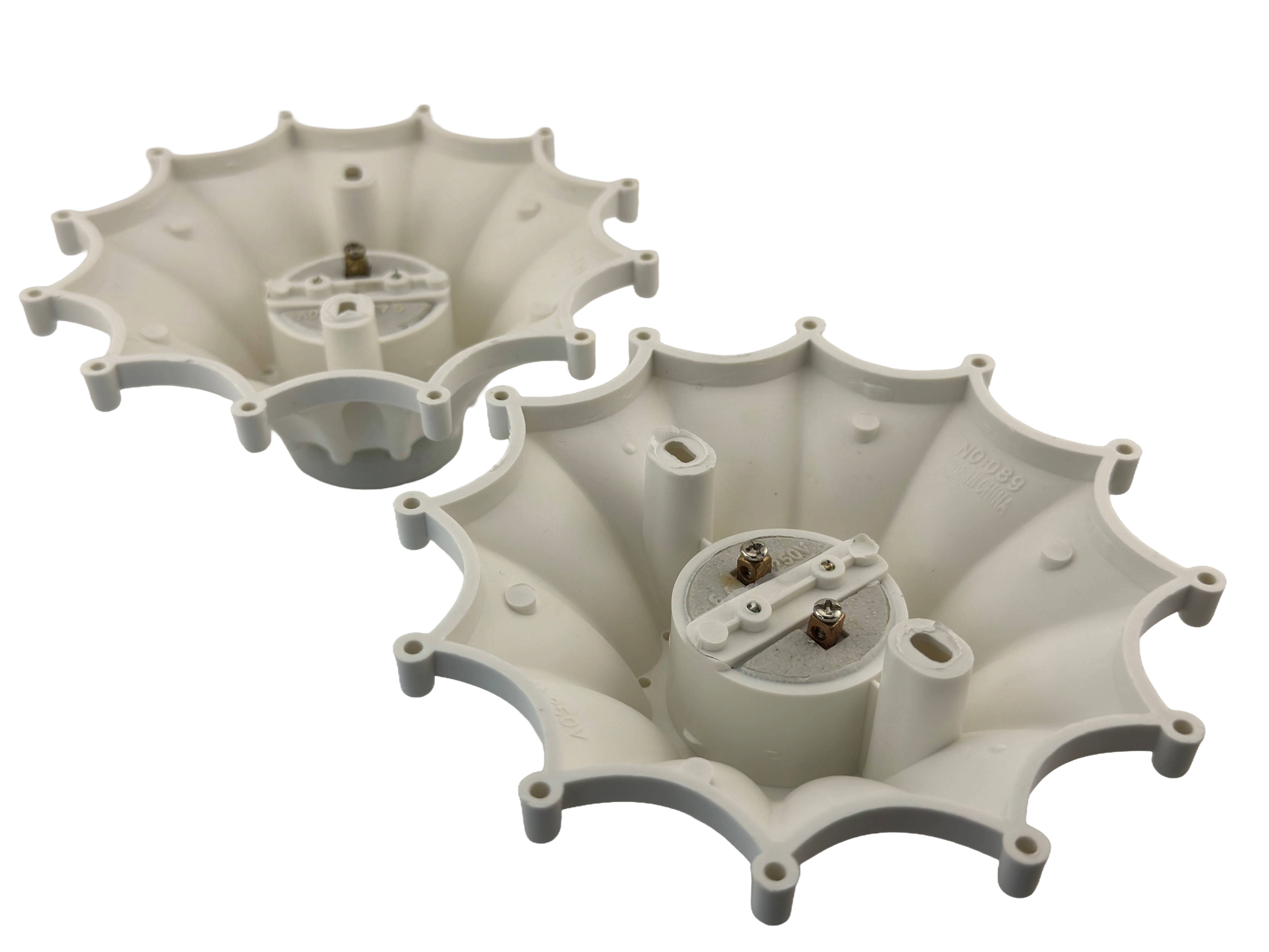 Rebaydo 2pcs E26/E27 Female Socket Towel Style