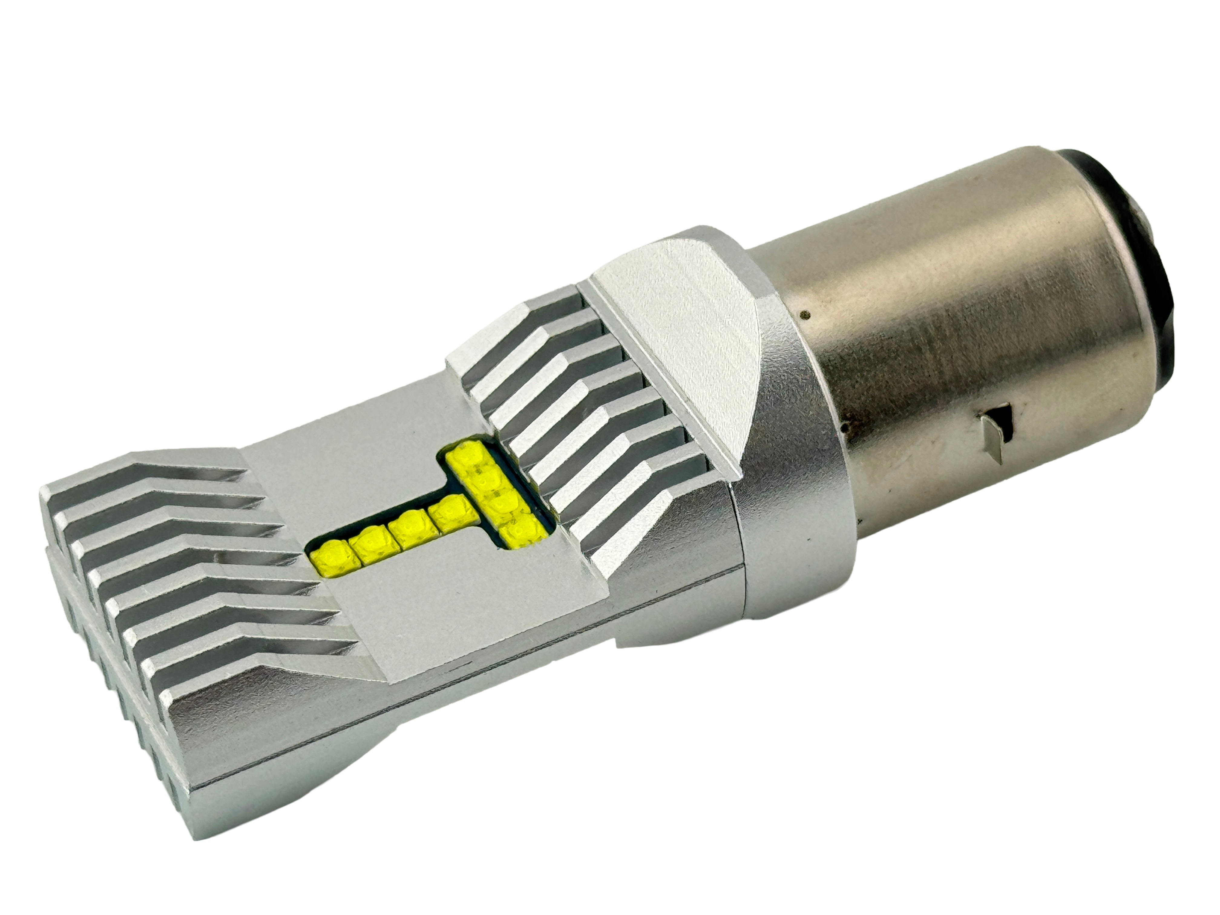 BA20D LED Headlight 5 To 30 Volt Dual Filament Non Polarity product 66547