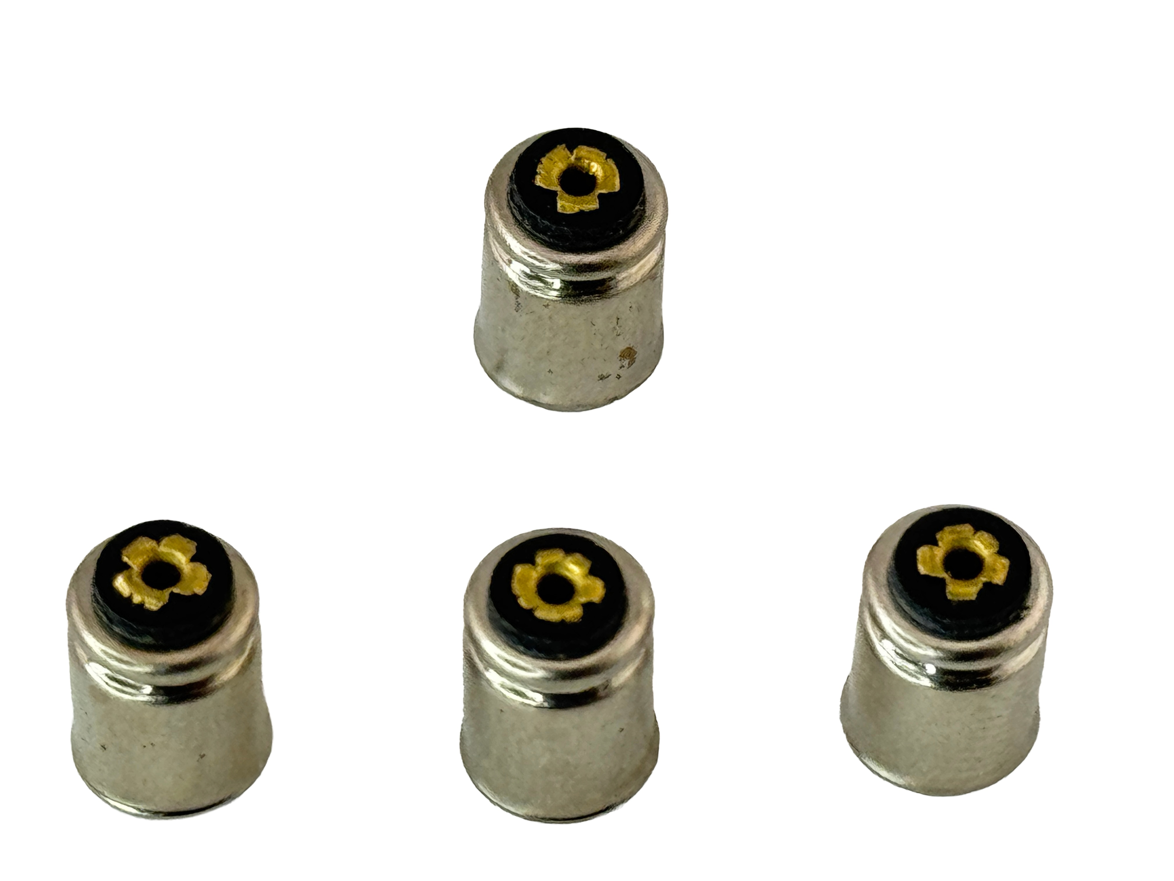 Rebaydo 4pcs T1 3/4 Midget Grooved Cap