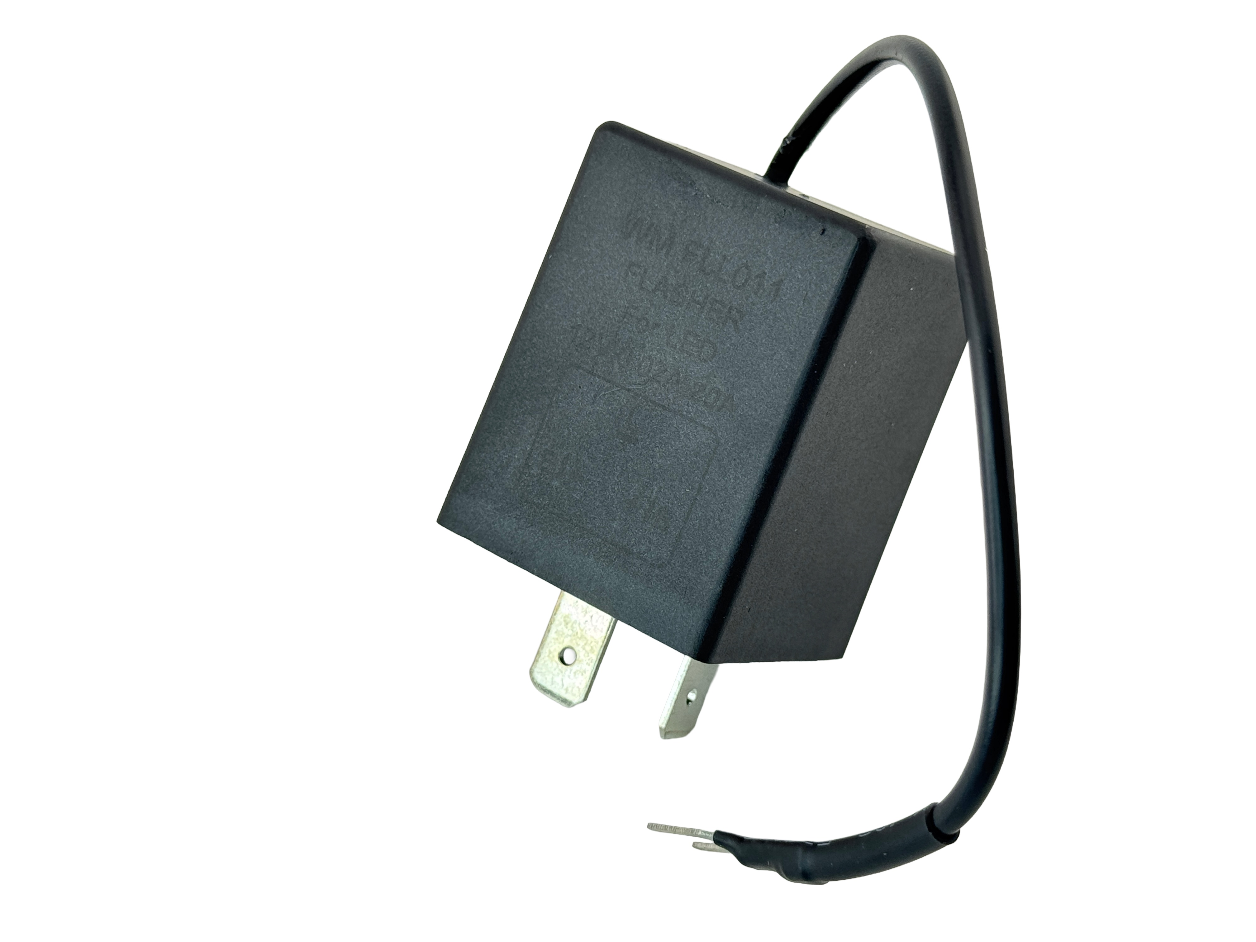 FLL011 LED Compatible Flasher 2 Pin Plus Pigtail 12 VDC product 69869