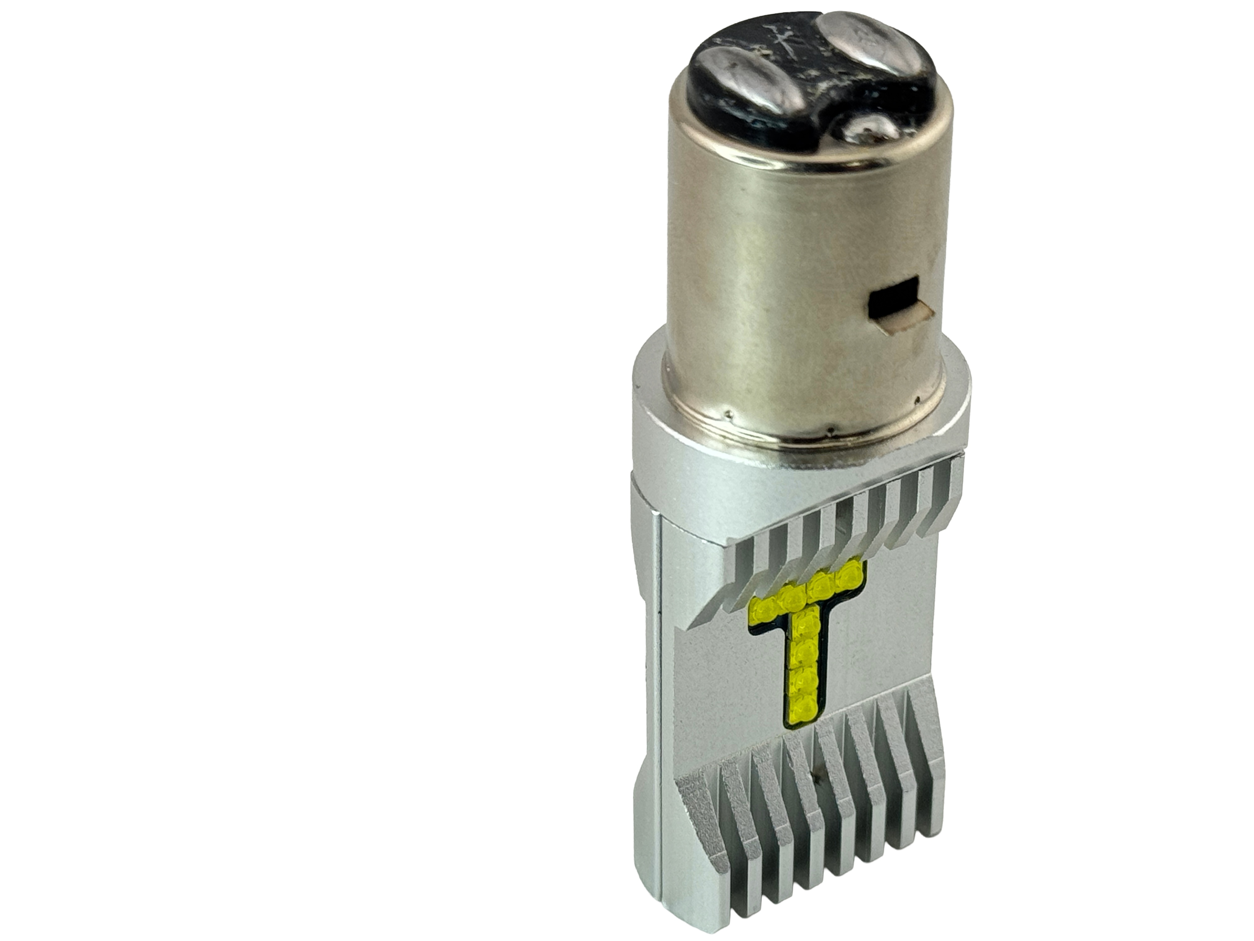 Rebaydo BA20D LED Headlight 5 To 30 Volt Dual Filament Non Polarity