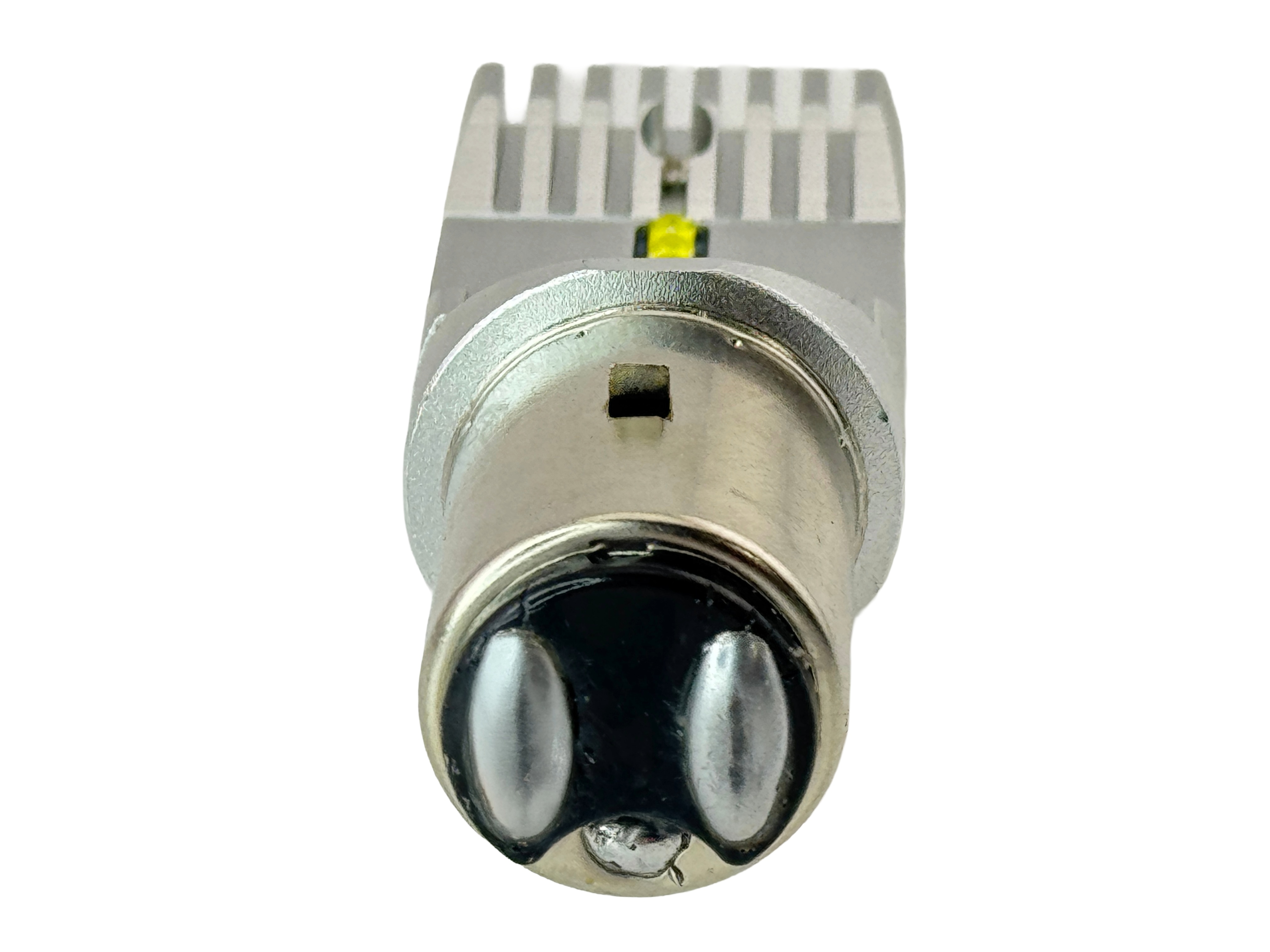 Rebaydo BA20D LED Headlight 5 To 30 Volt Dual Filament Non Polarity