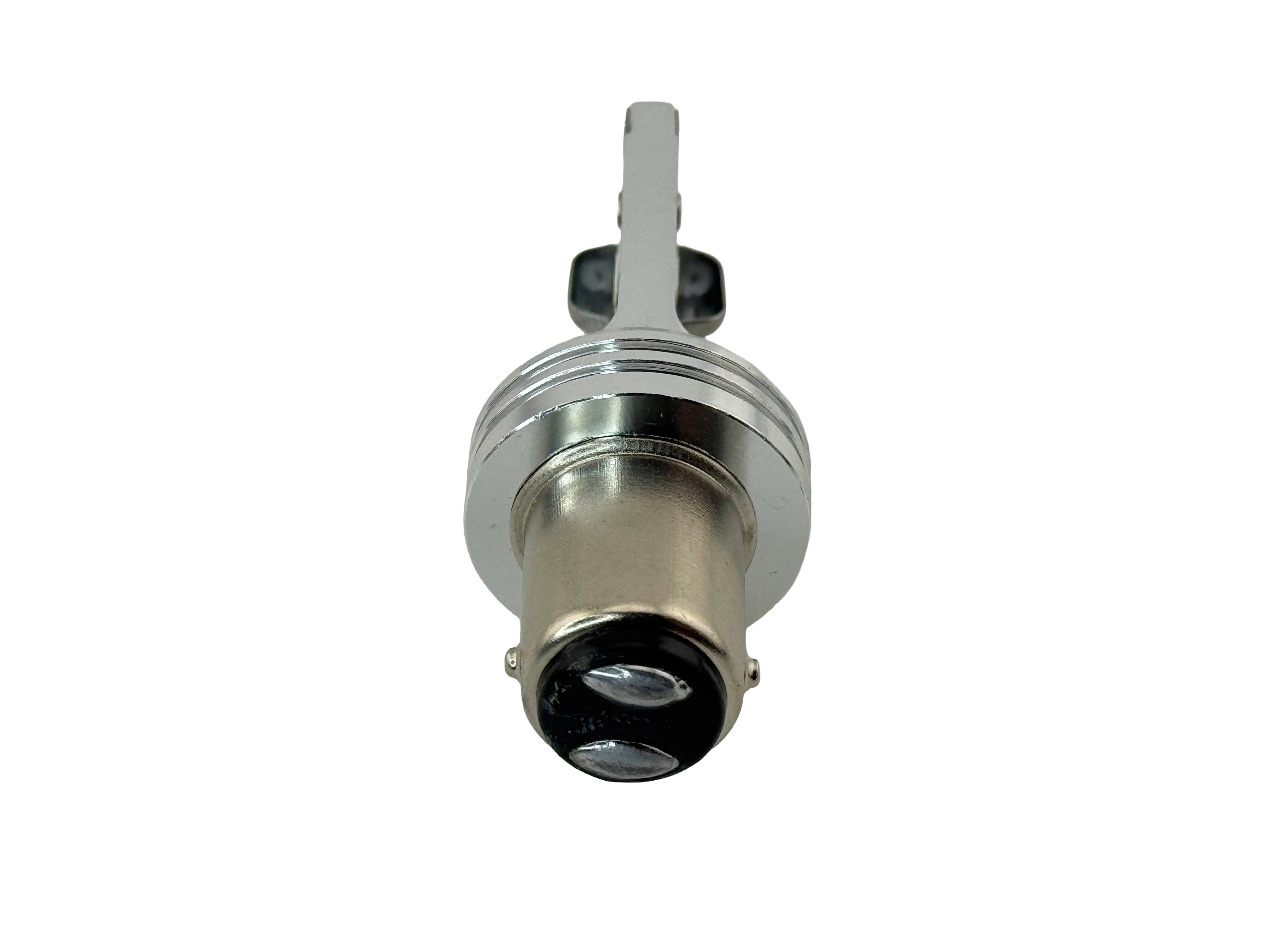 BA15D LED Headlight Dual Filament 6 to 9 Volts Non Polarized Ninety Degrees product 79415