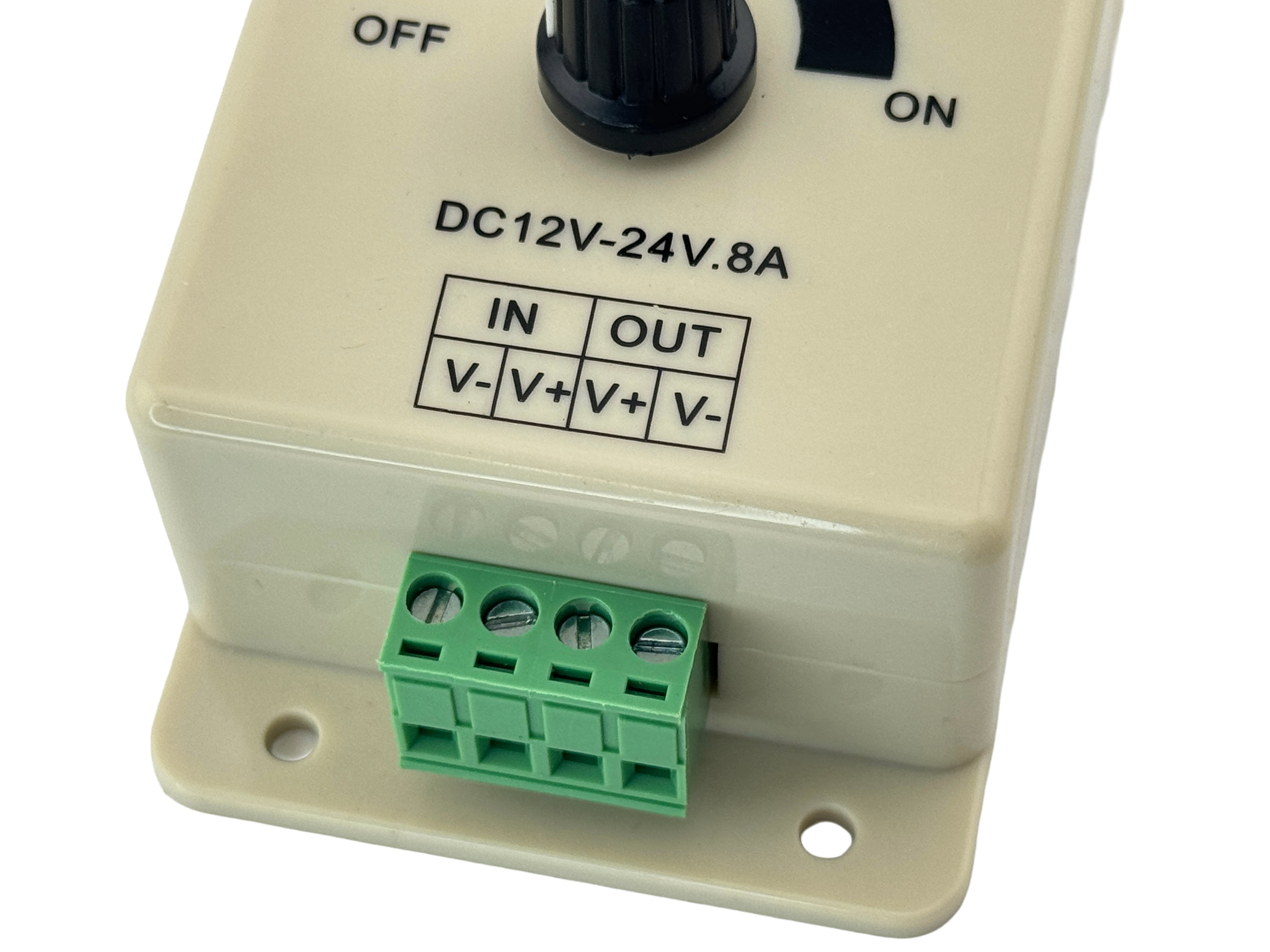 Dimmer Low Voltage One Channel 8A 12VDC 96W product 29463