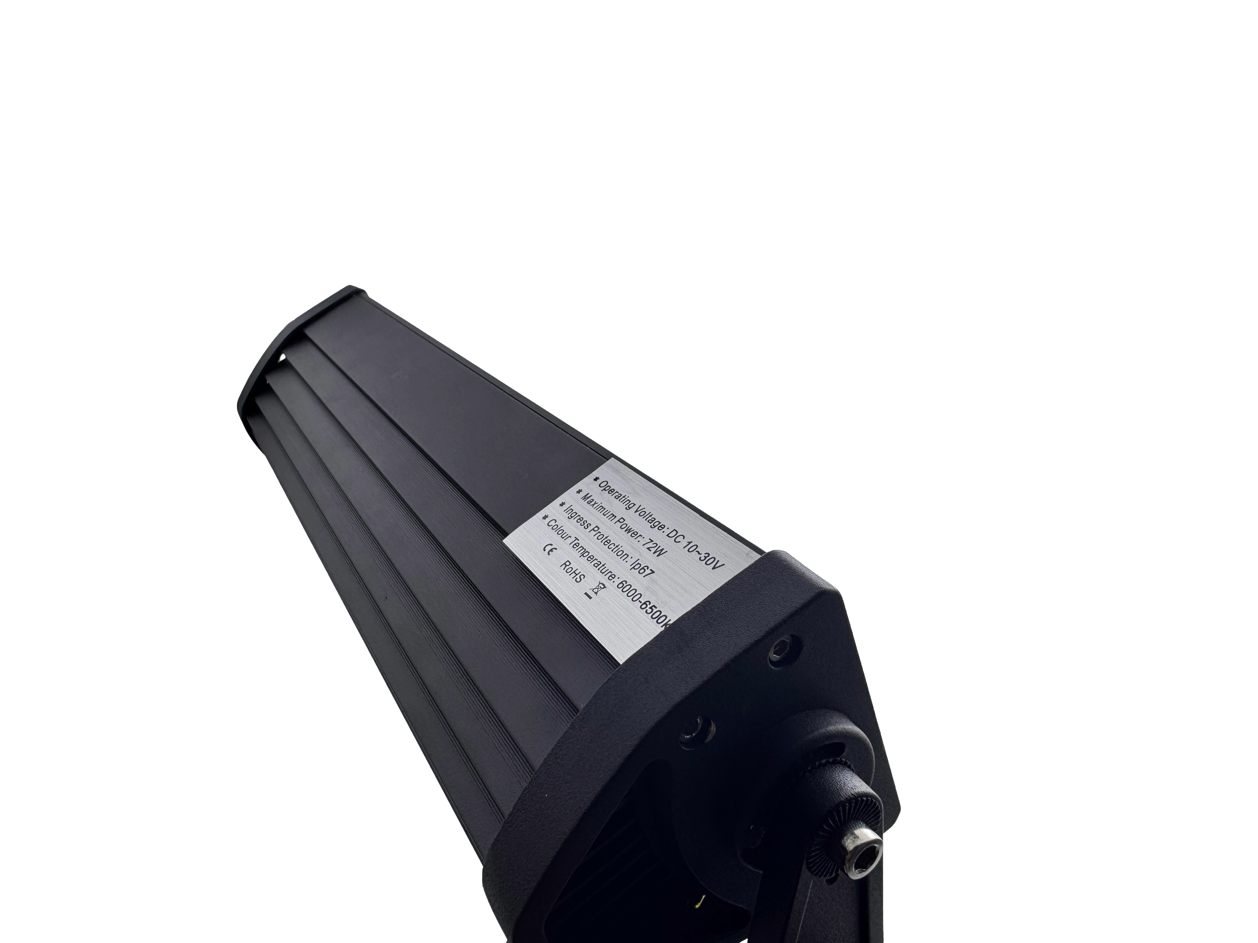 Rebaydo LED Bar 72 Watt 60 Degree 10-30 VDC Black