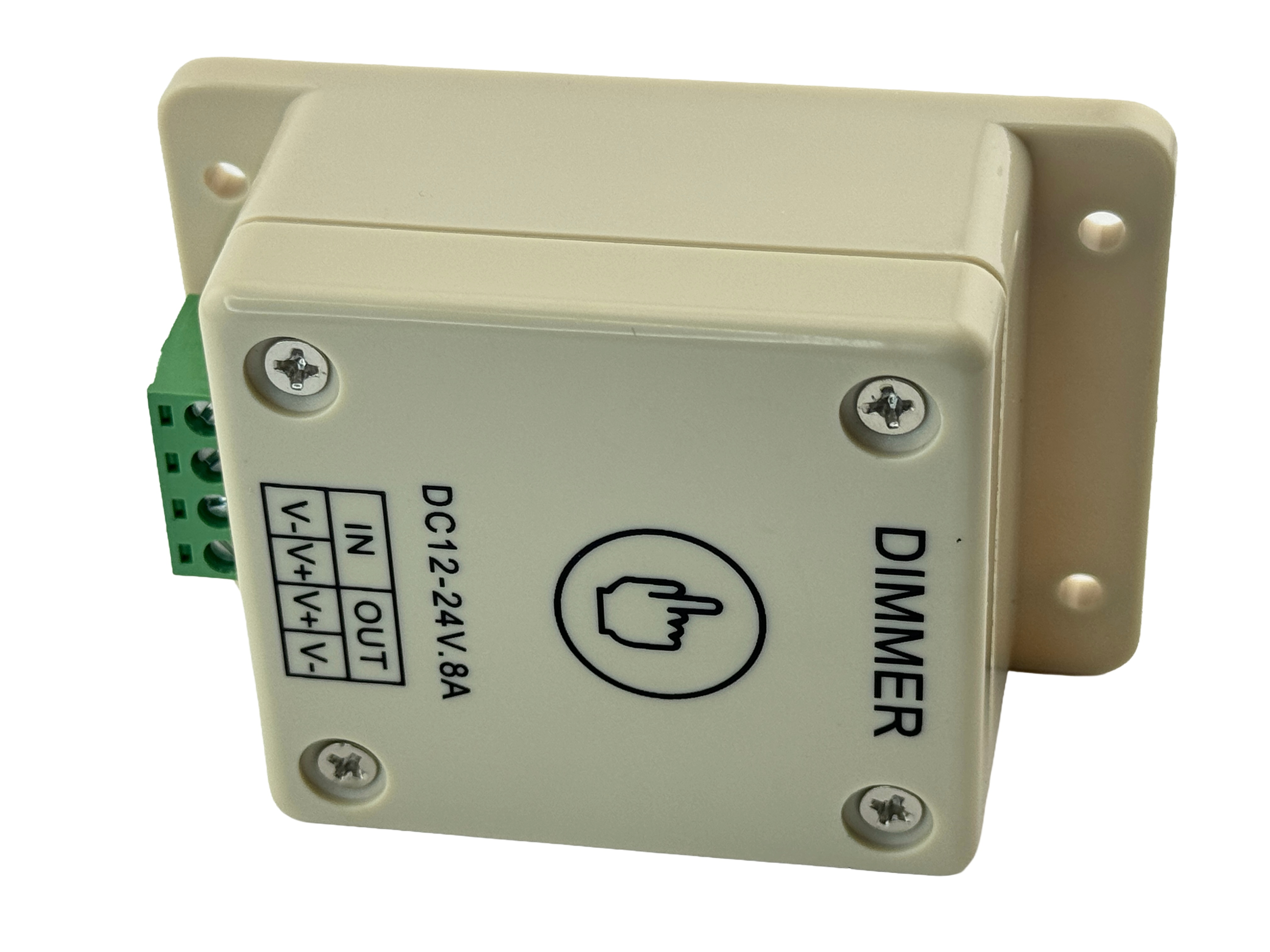 Rebaydo Dimmer Touch 12 Volt Low Voltage 96W 1 Channel 8A