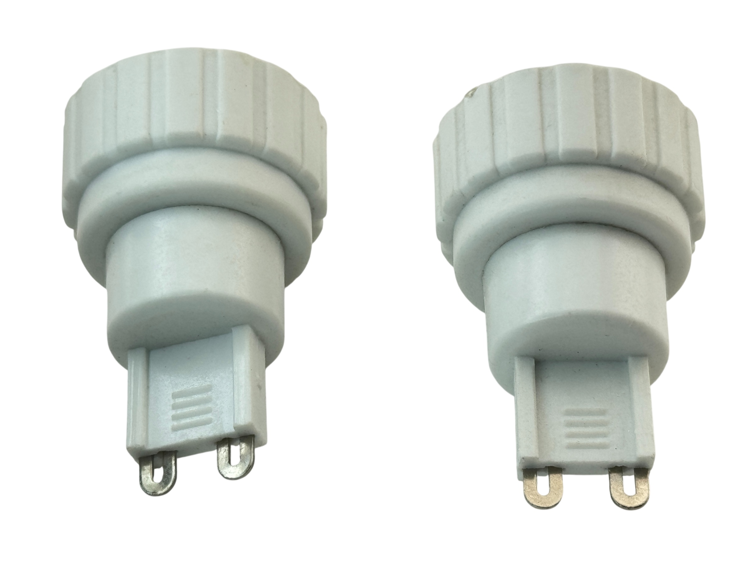 Rebaydo 2pcs G9 Male to MR16 Gx5.3 GU5.3 Female Converter Adapter