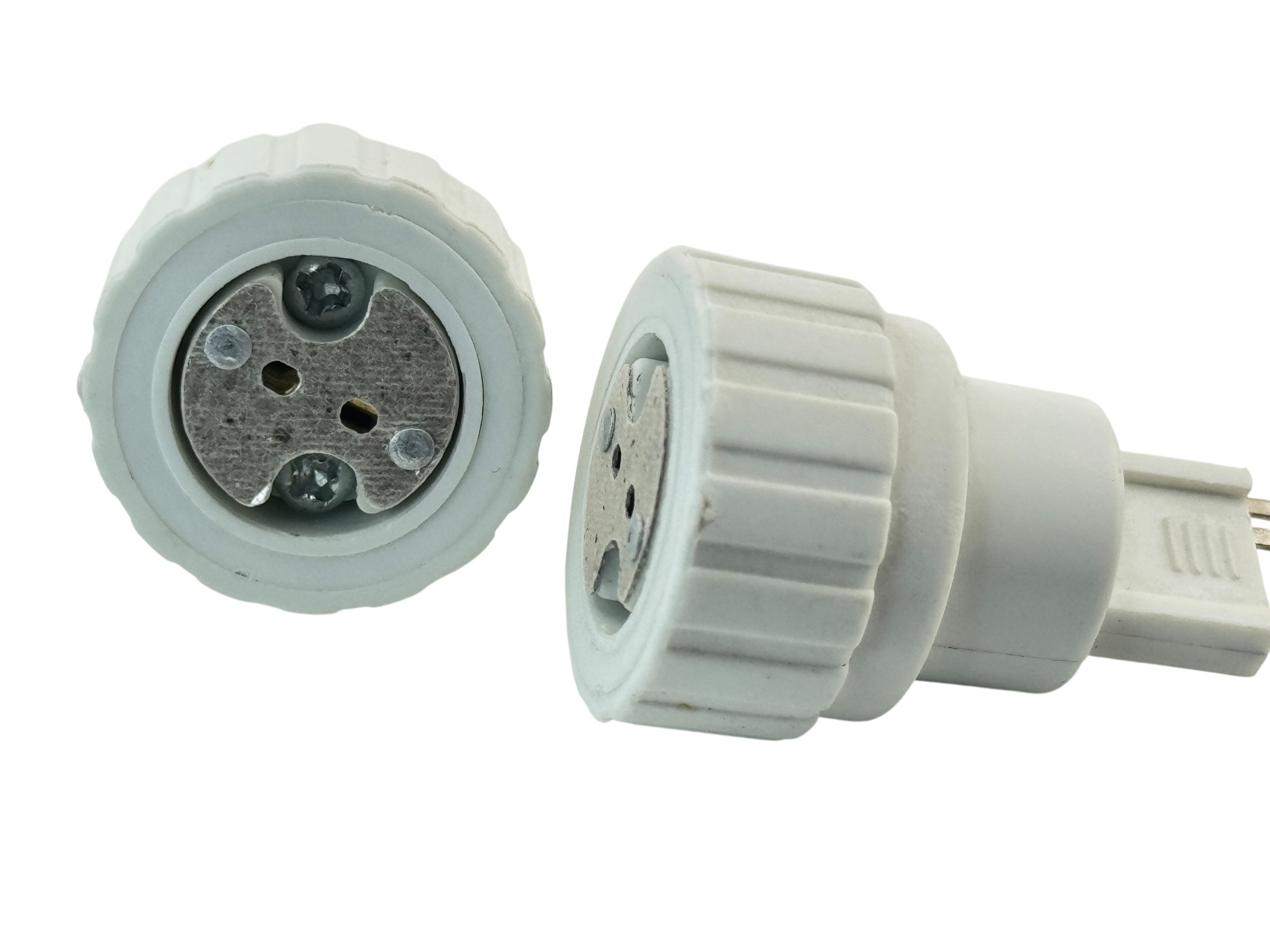 Rebaydo 2pcs G9 Male to MR16 Gx5.3 GU5.3 Female Converter Adapter