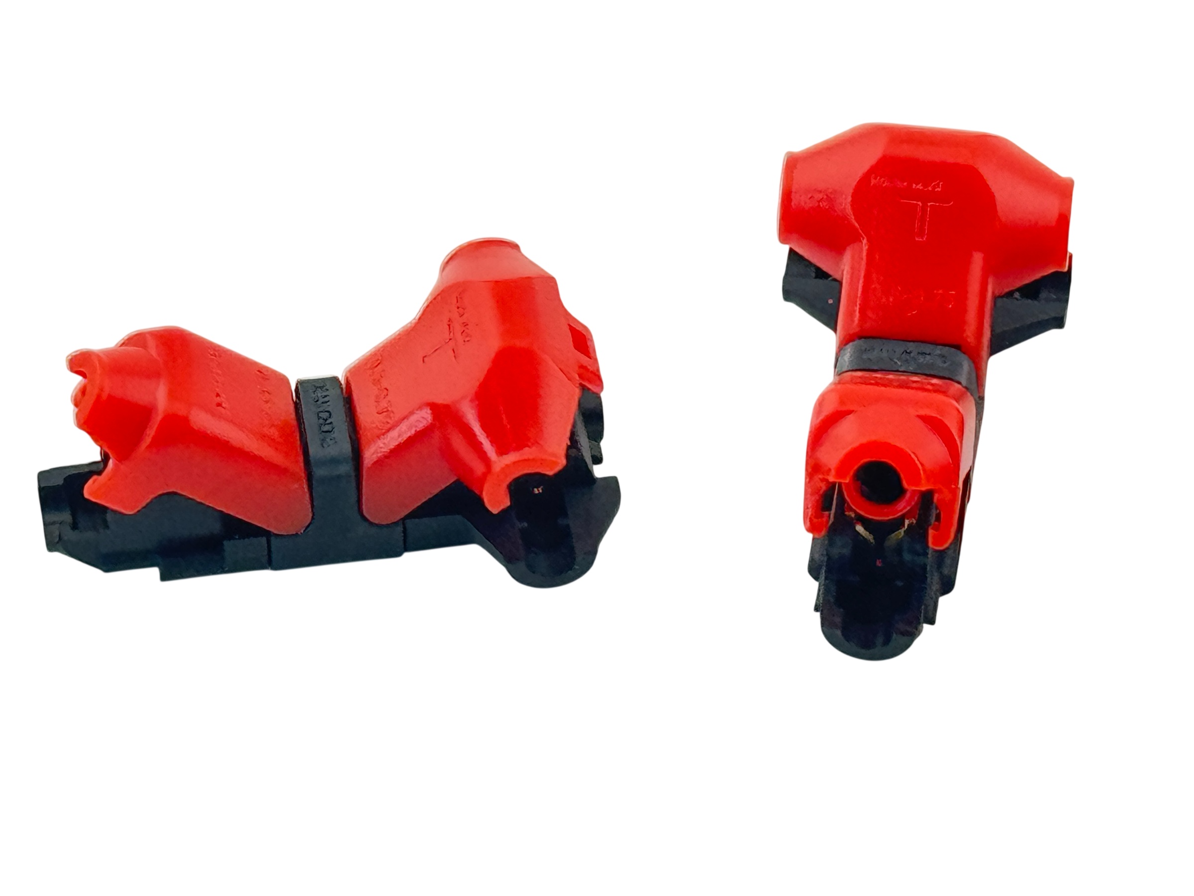 Rebaydo 4pcs Connector T-type 1 to 1 Wire Solder Less Crimp