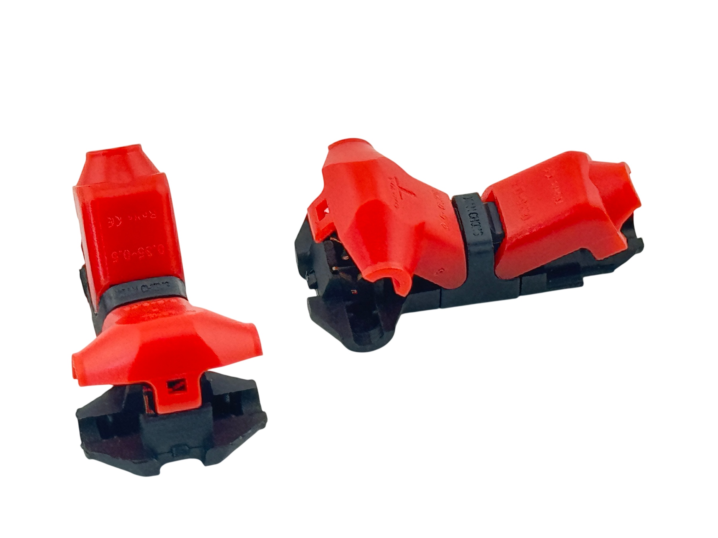 Rebaydo 4pcs Connector T-type 1 to 1 Wire Solder Less Crimp