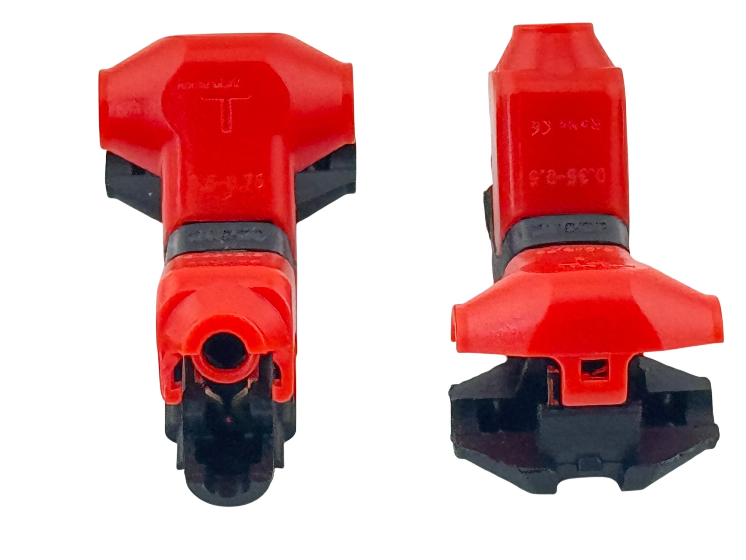 Rebaydo 4pcs Connector T-type 1 to 1 Wire Solder Less Crimp