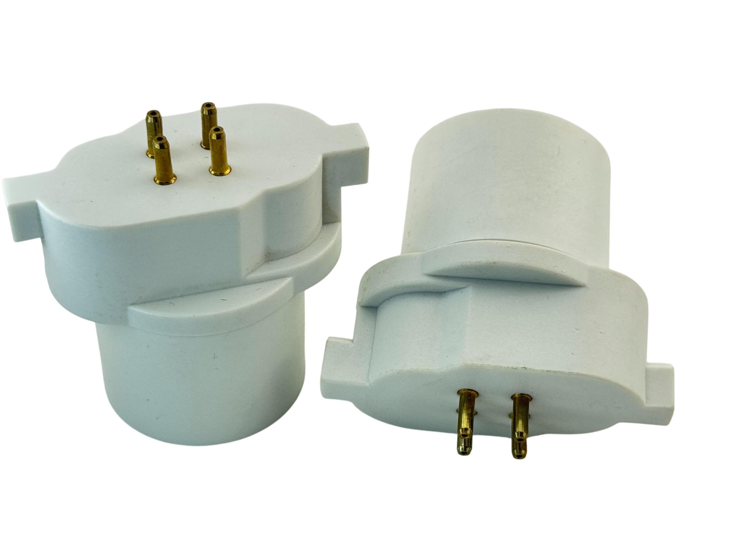 Rebaydo 2pcs GY10Q Male to E26/E27 Female Adapter Lamp Holder