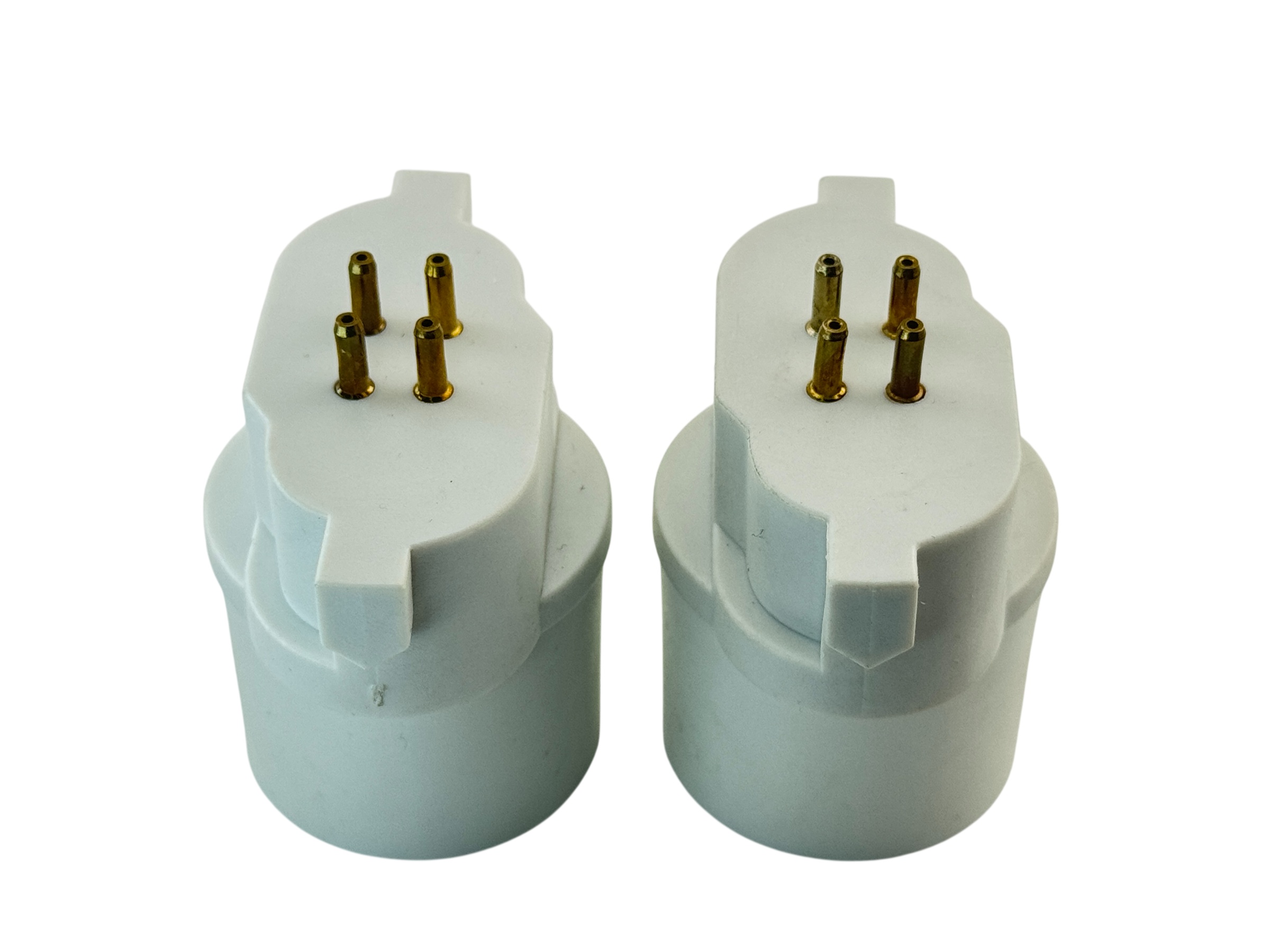 Rebaydo 2pcs GY10Q Male to E26/E27 Female Adapter Lamp Holder