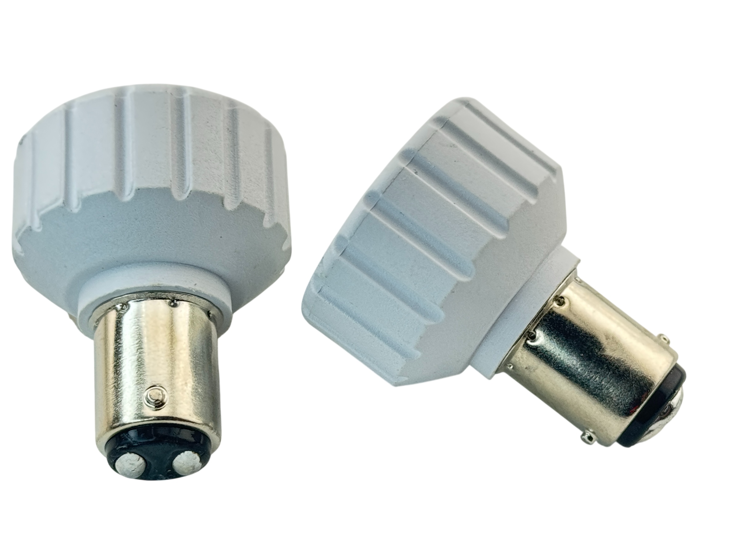 Rebaydo 2pcs BA15D male to GU10 female Converter Lamp Holder