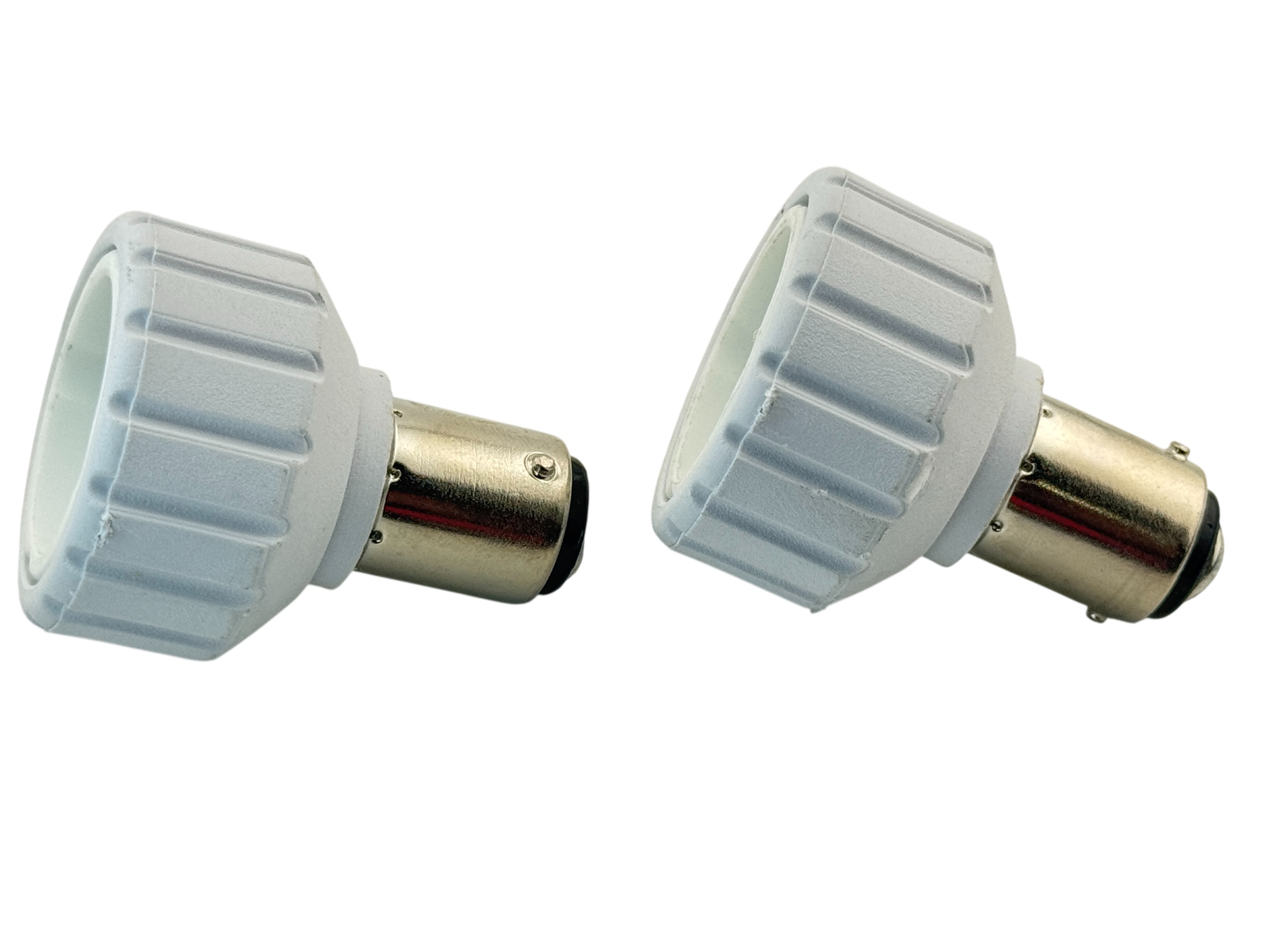 Rebaydo 2pcs BA15D male to GU10 female Converter Lamp Holder