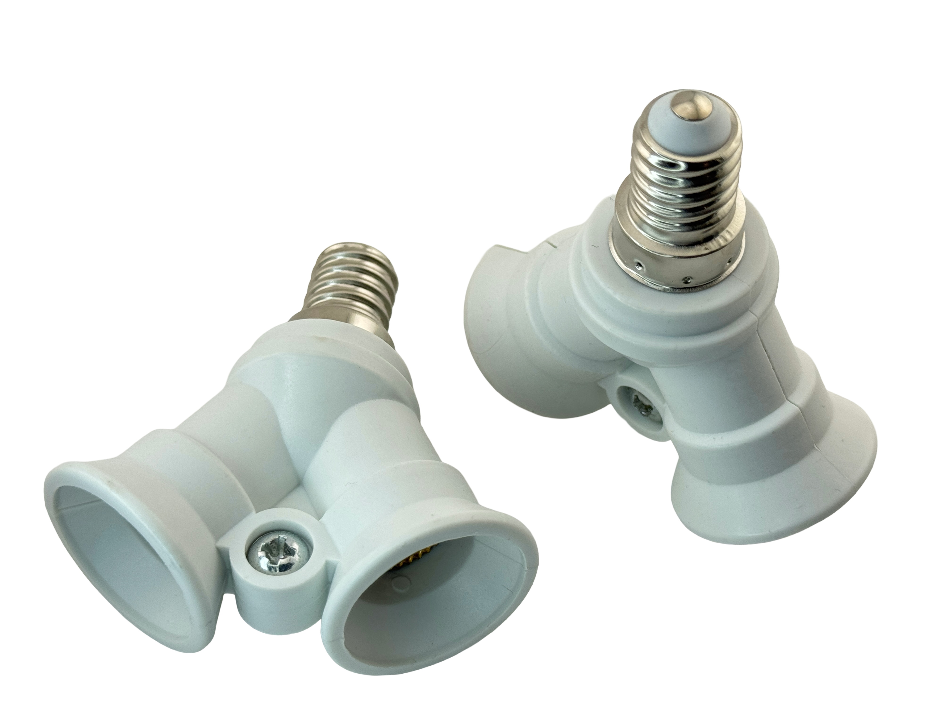 E14 Male to 2xE14 Female Y Shaped Converter Socket product 64682