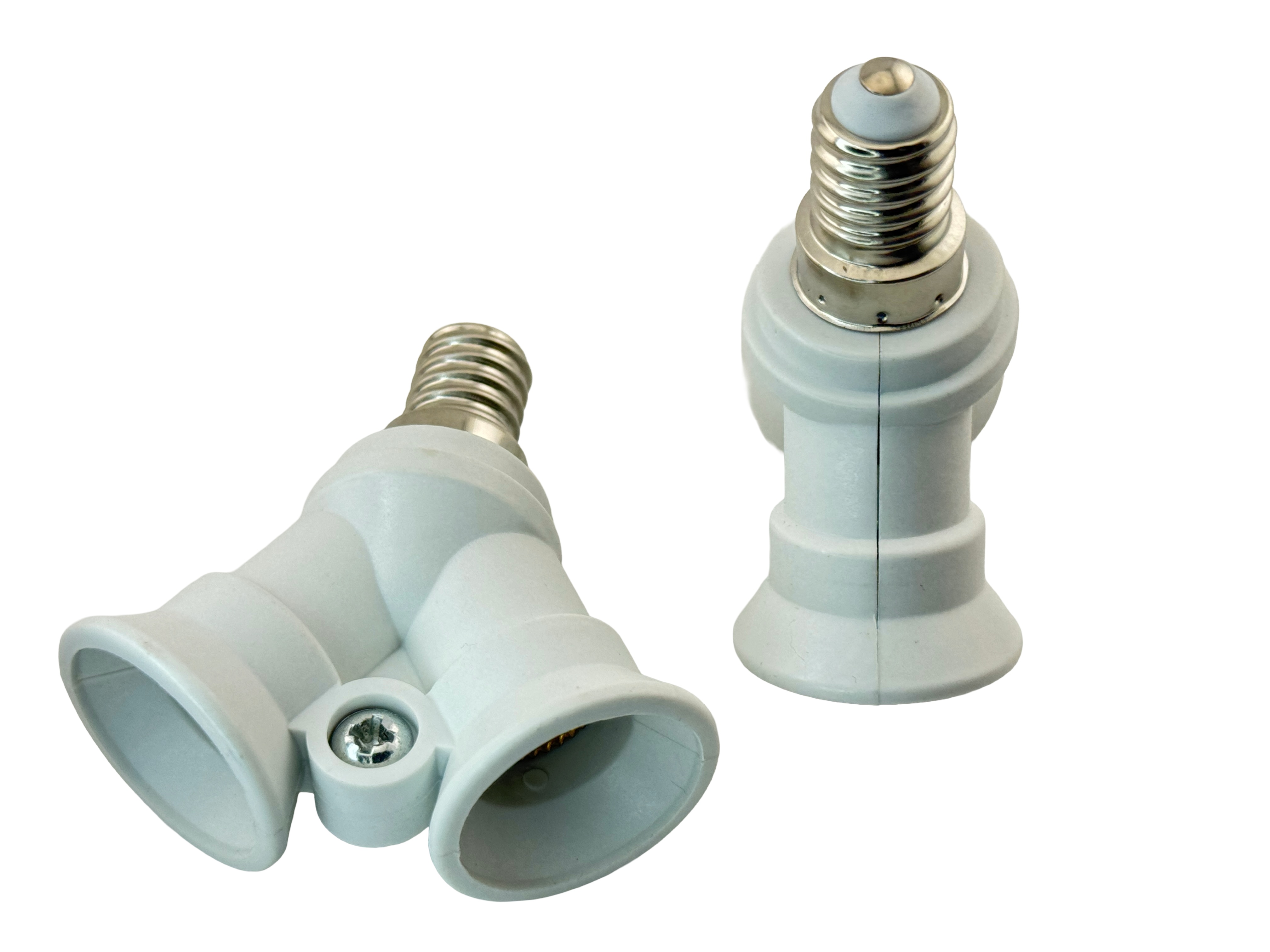 E14 Male to 2xE14 Female Y Shaped Converter Socket product 64682