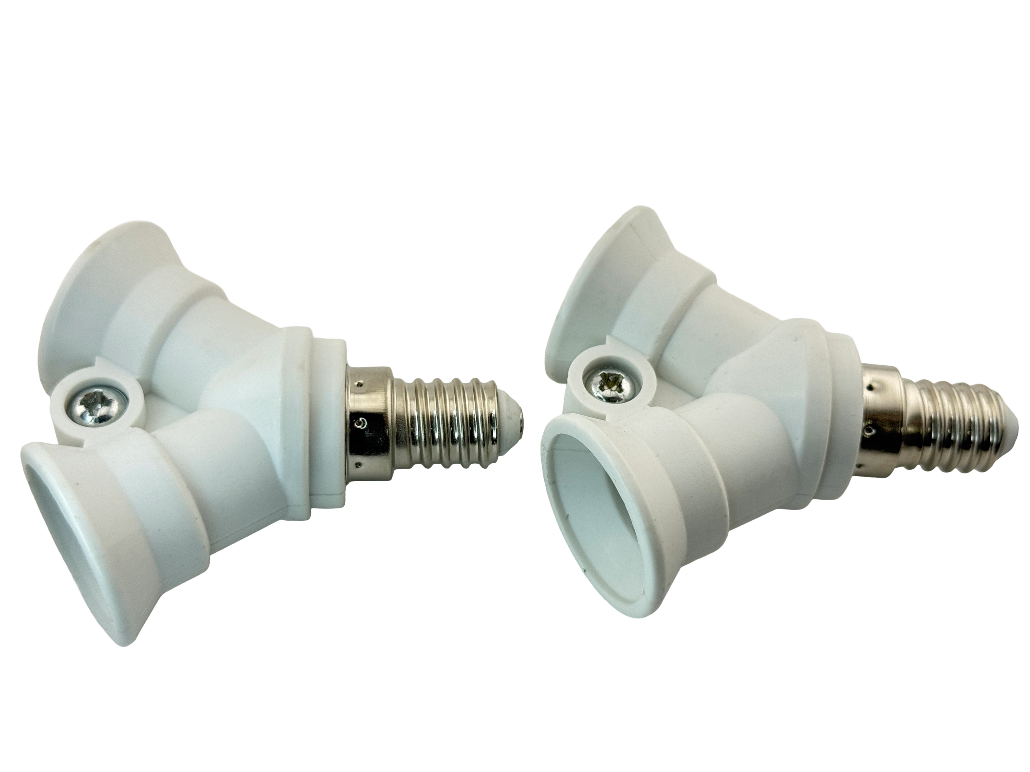 E14 Male to 2xE14 Female Y Shaped Converter Socket product 64682