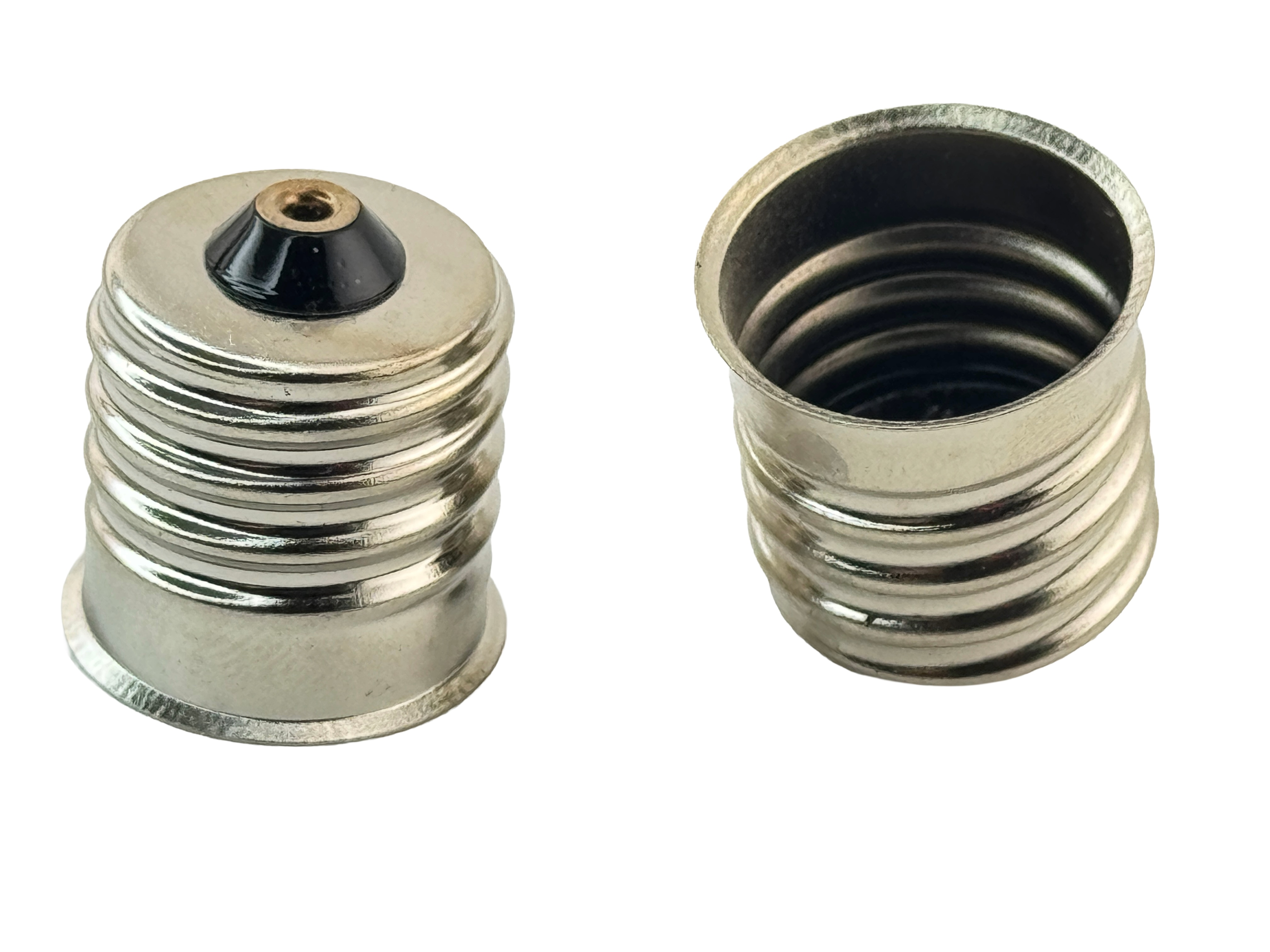 Rebaydo 2pcs E17 Male Solderable Copper Cap