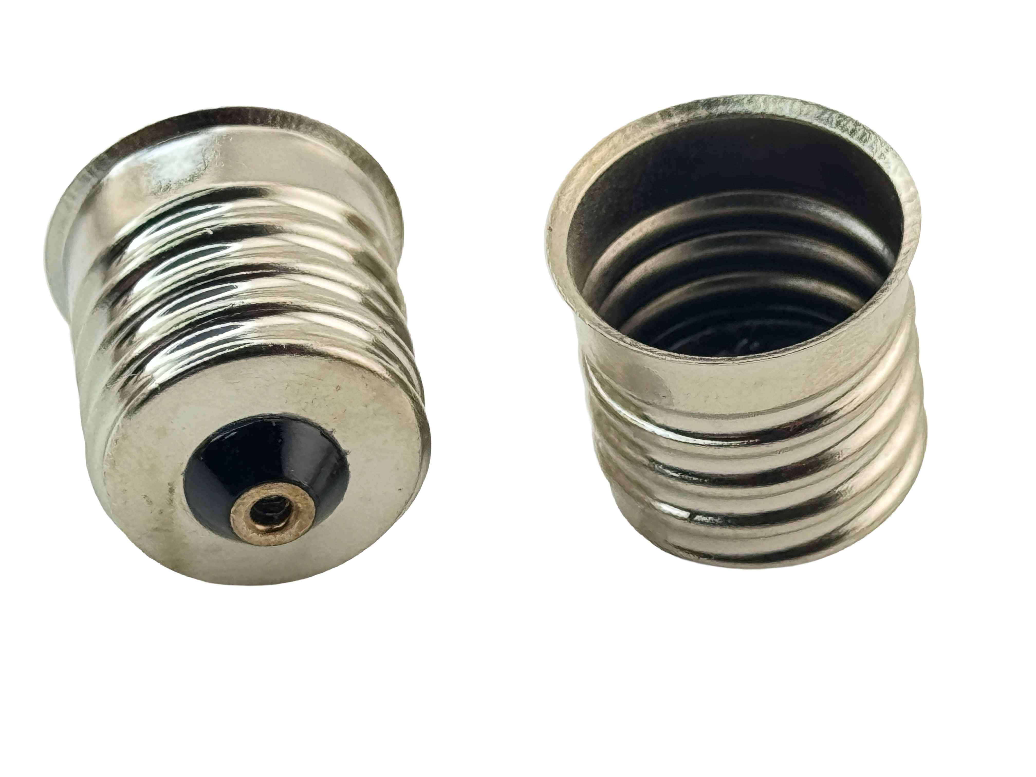 Rebaydo 2pcs E17 Male Solderable Copper Cap