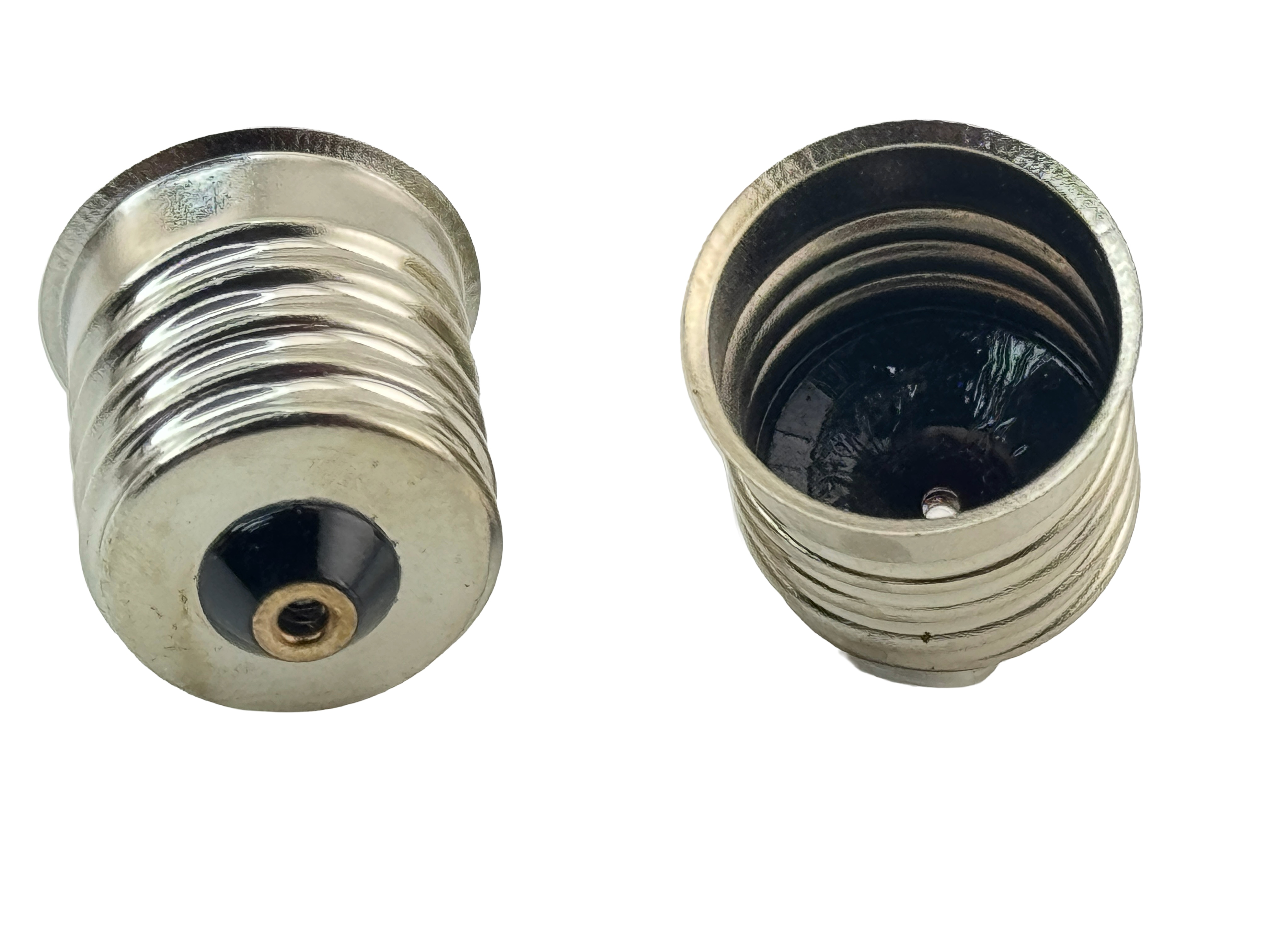 Rebaydo 2pcs E17 Male Solderable Copper Cap
