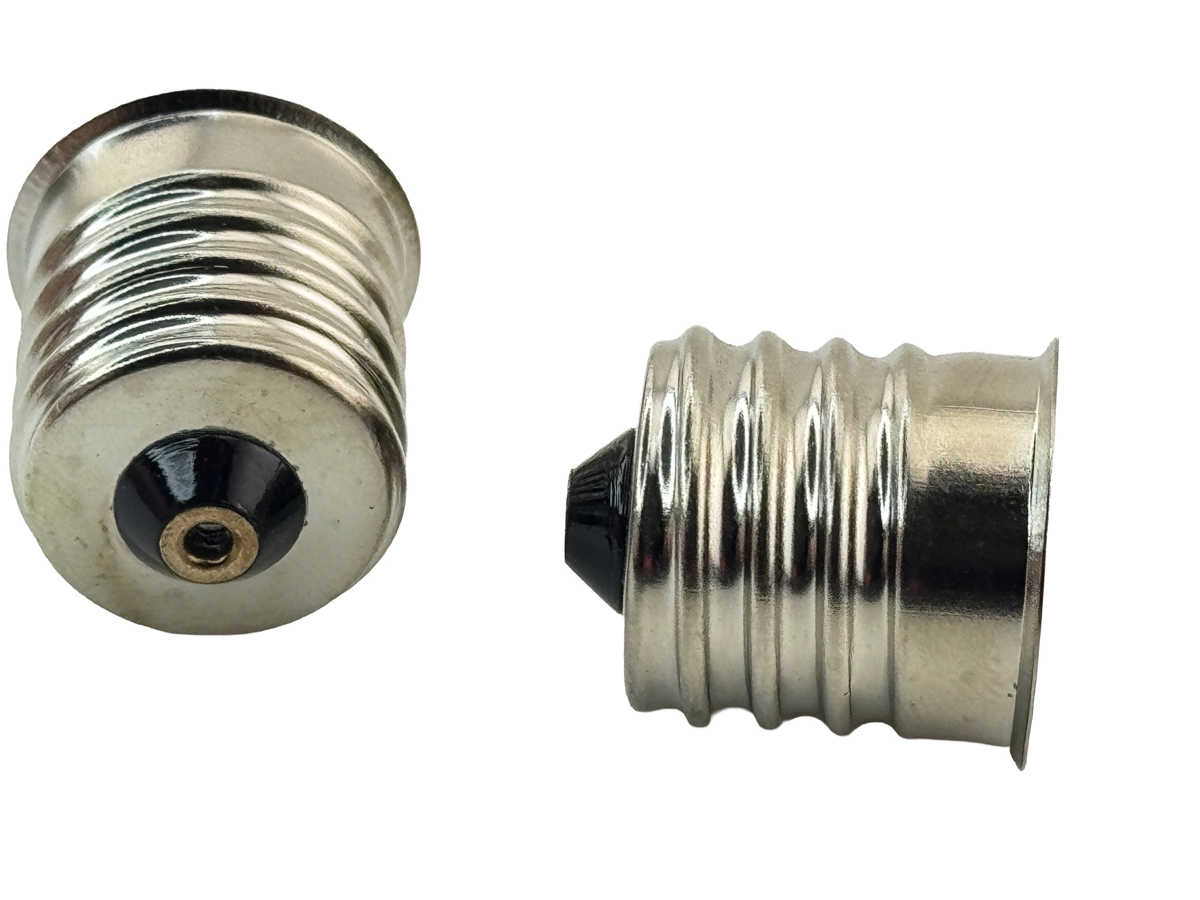 Rebaydo 2pcs E17 Male Solderable Copper Cap