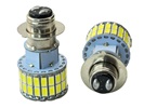 Rebaydo 2pcs P15D-25-1  LED Headlight Base 12 Volt 60 SMD Dual Beam
