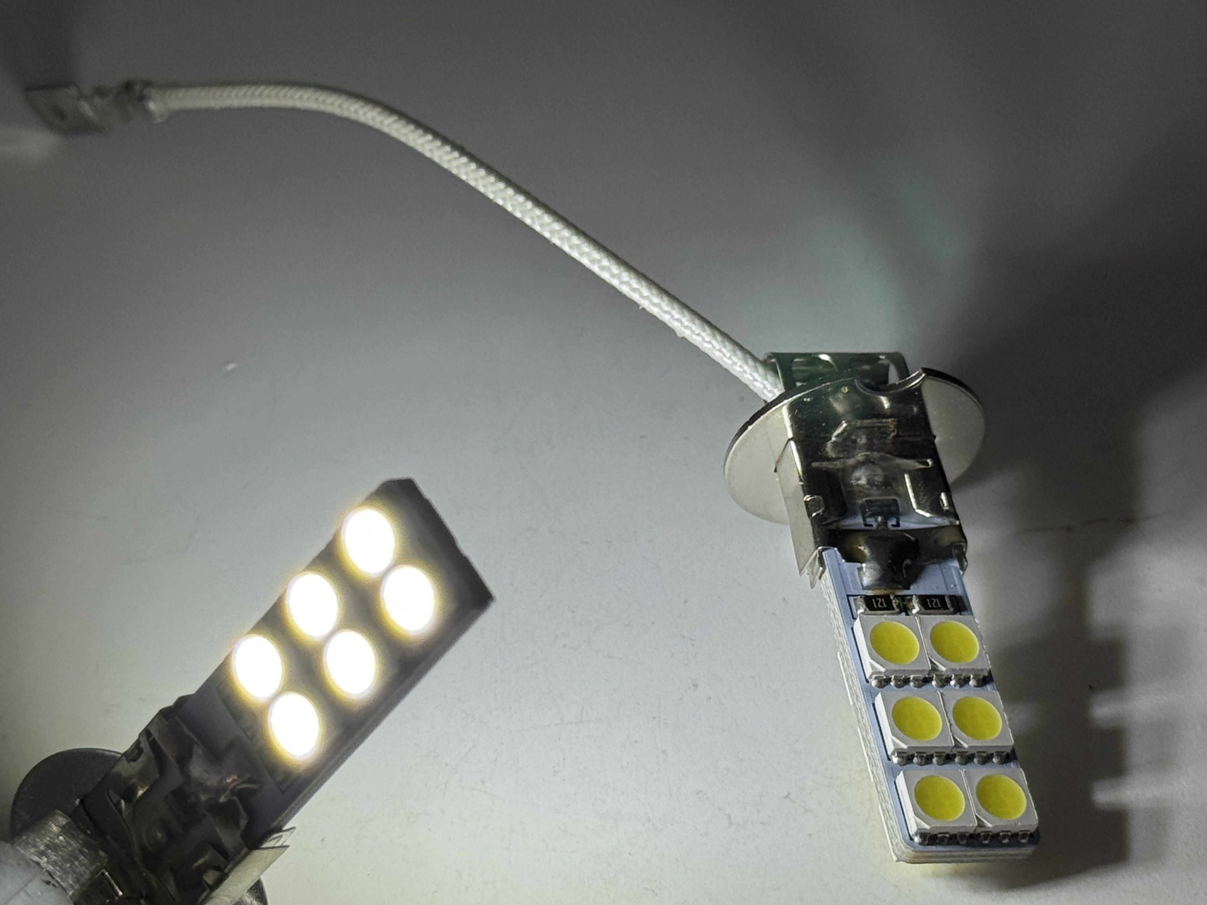 H3 LED Bulb 8 Volt Positive or Negative Ground product 23412
