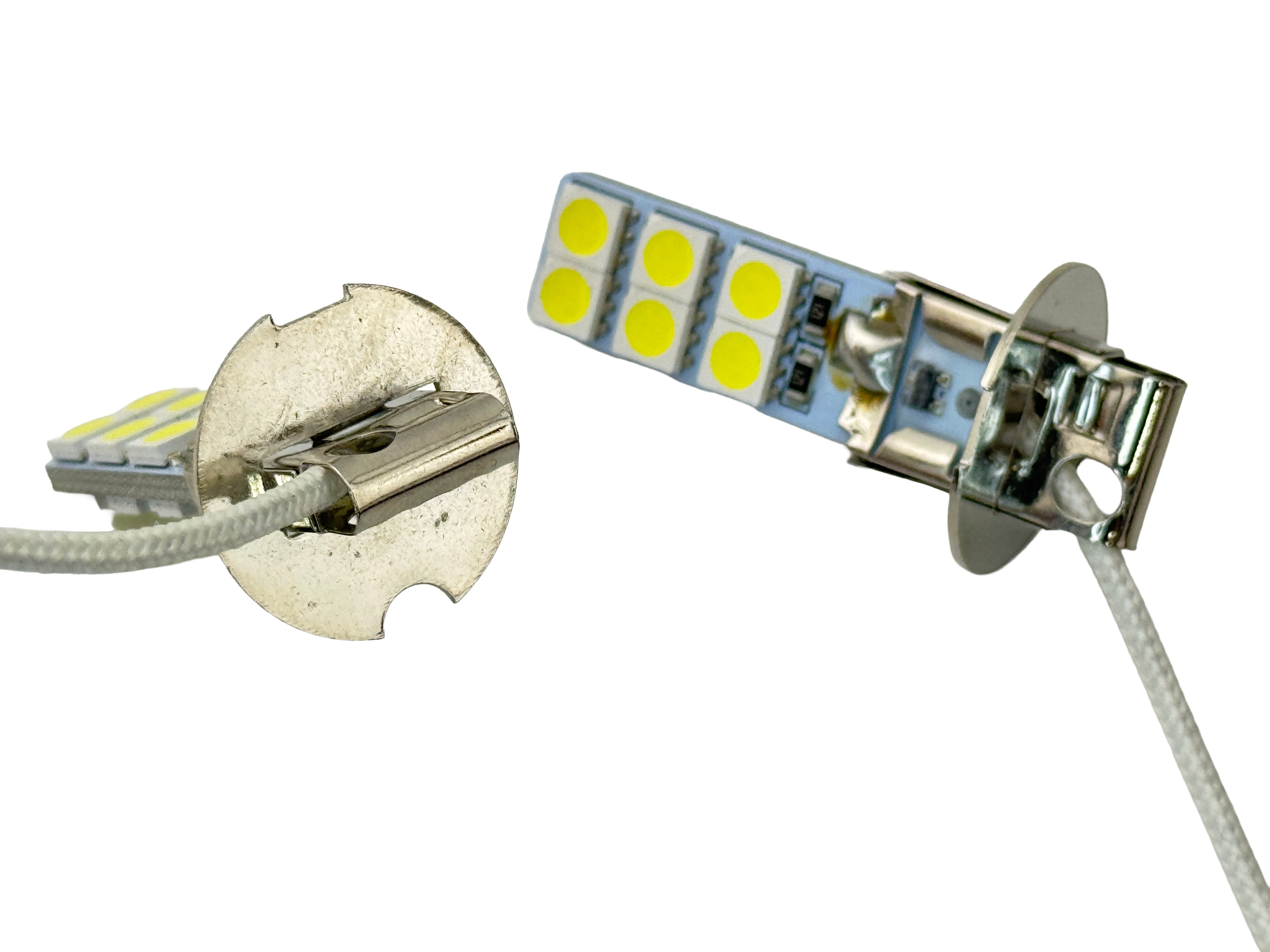 H3 LED Bulb 8 Volt Positive or Negative Ground product 23412