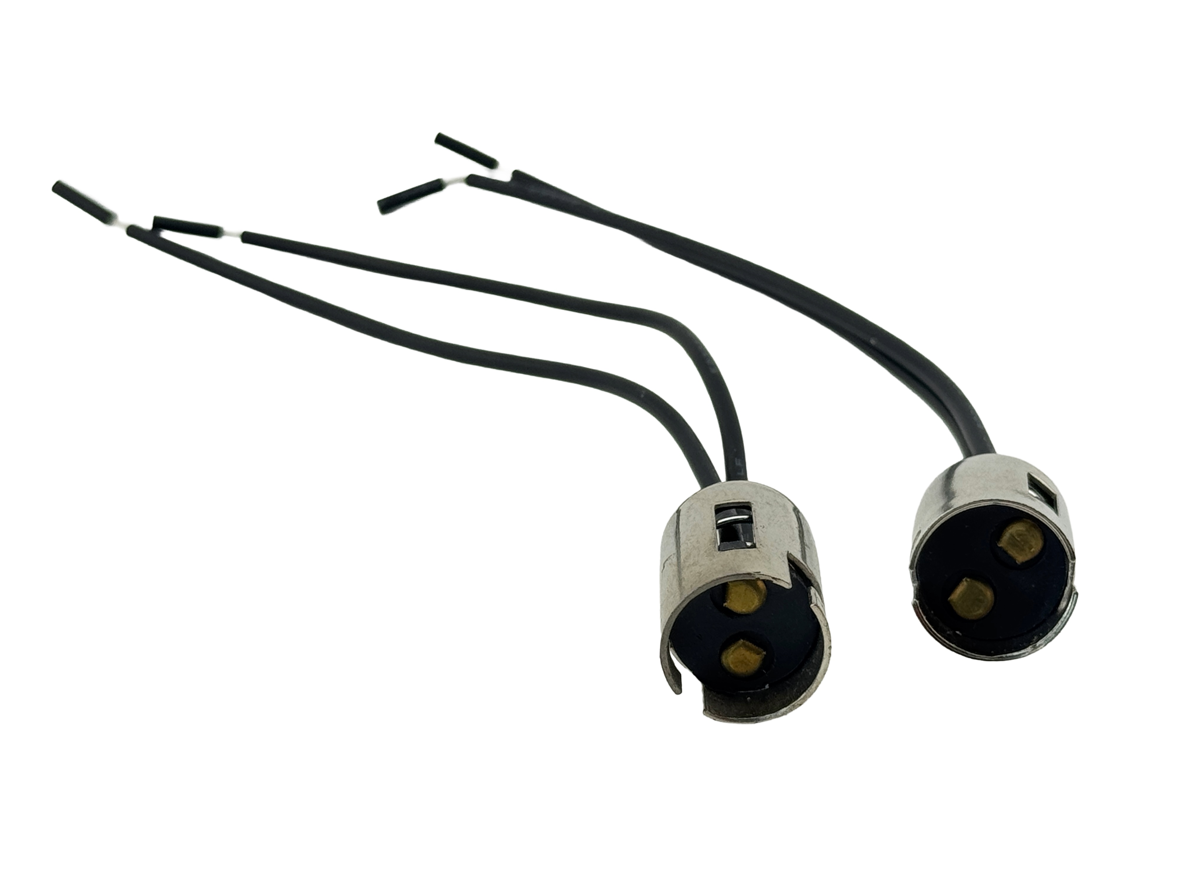 Rebaydo 2pcs BA15D Socket with Wires